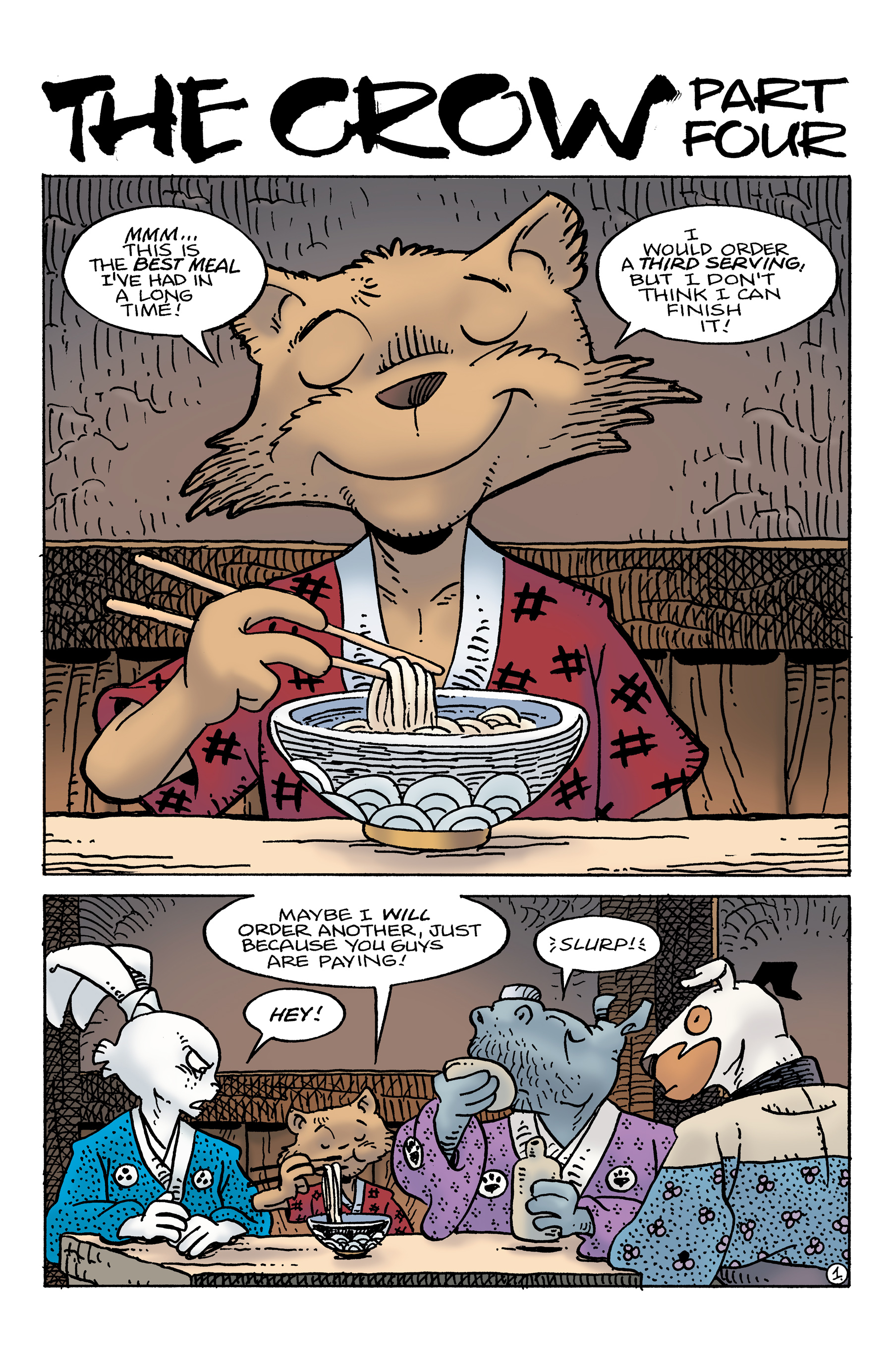 Usagi Yojimbo: The Crow (2024-) issue 4 - Page 3