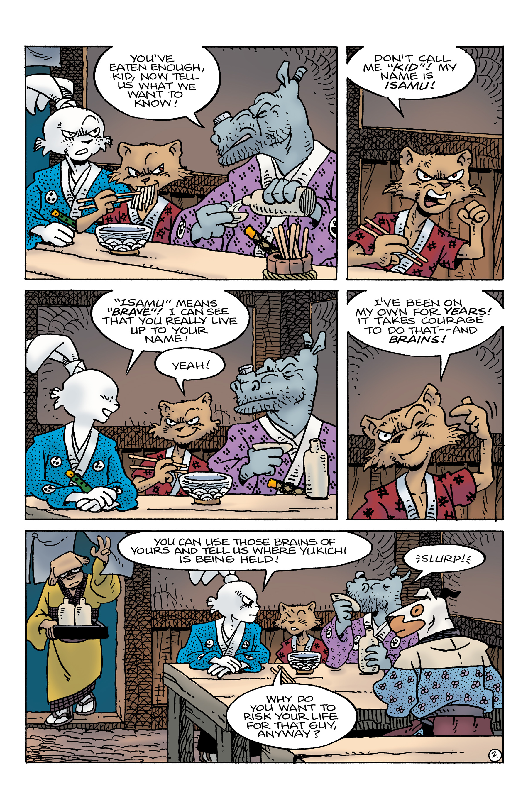 Usagi Yojimbo: The Crow (2024-) issue 4 - Page 4