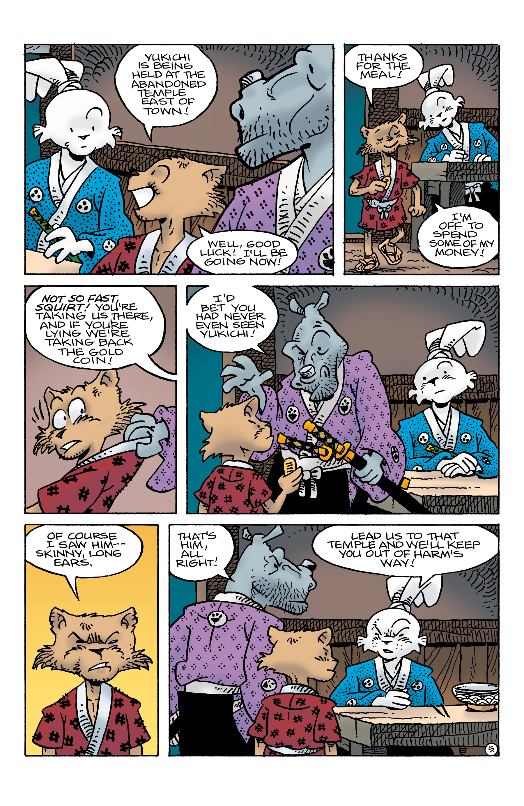 Usagi Yojimbo: The Crow (2024-) issue 4 - Page 7