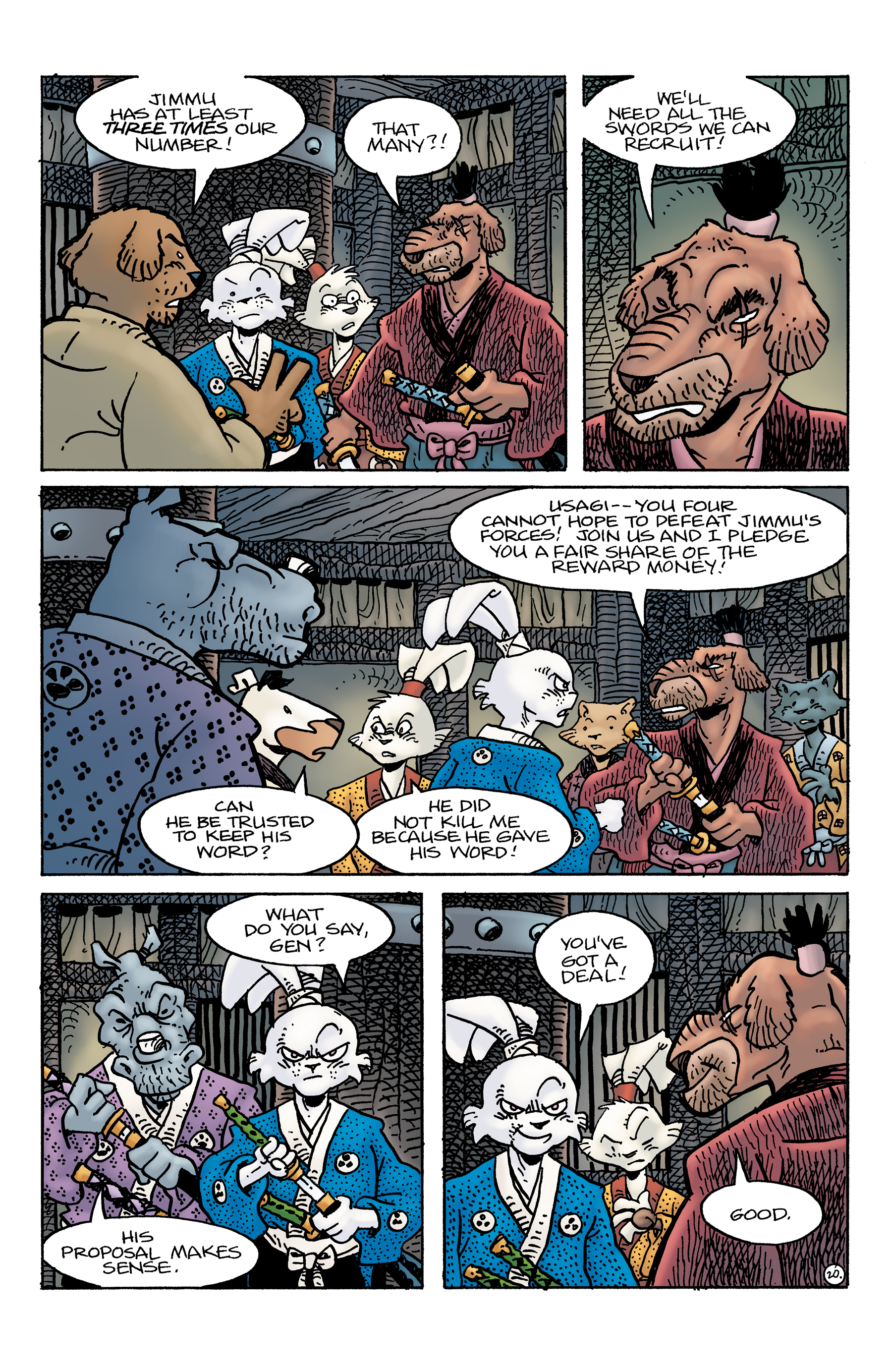 Usagi Yojimbo: The Crow (2024-) issue 4 - Page 22