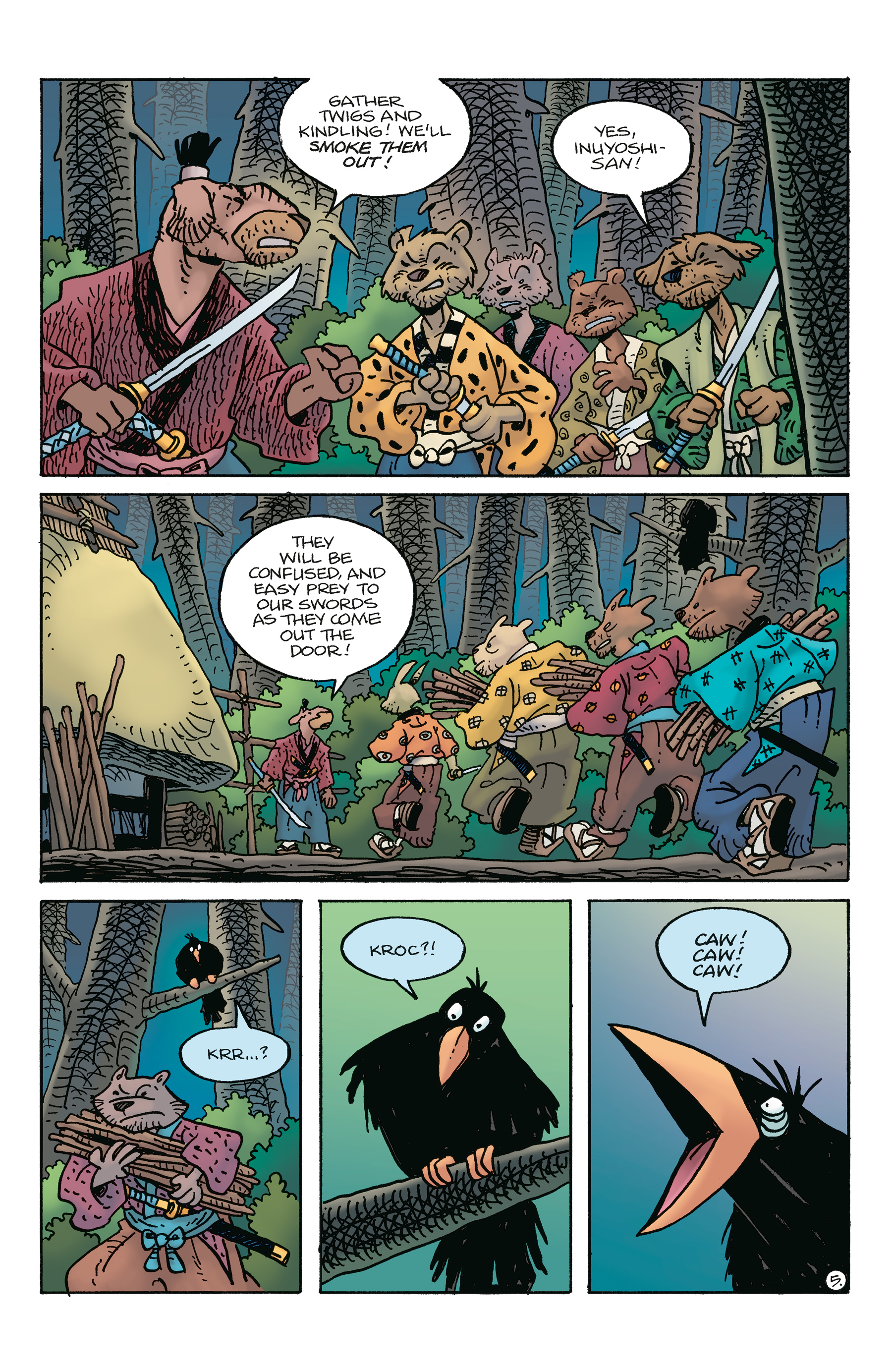 Usagi Yojimbo: The Crow (2024-) issue 5 - Page 7