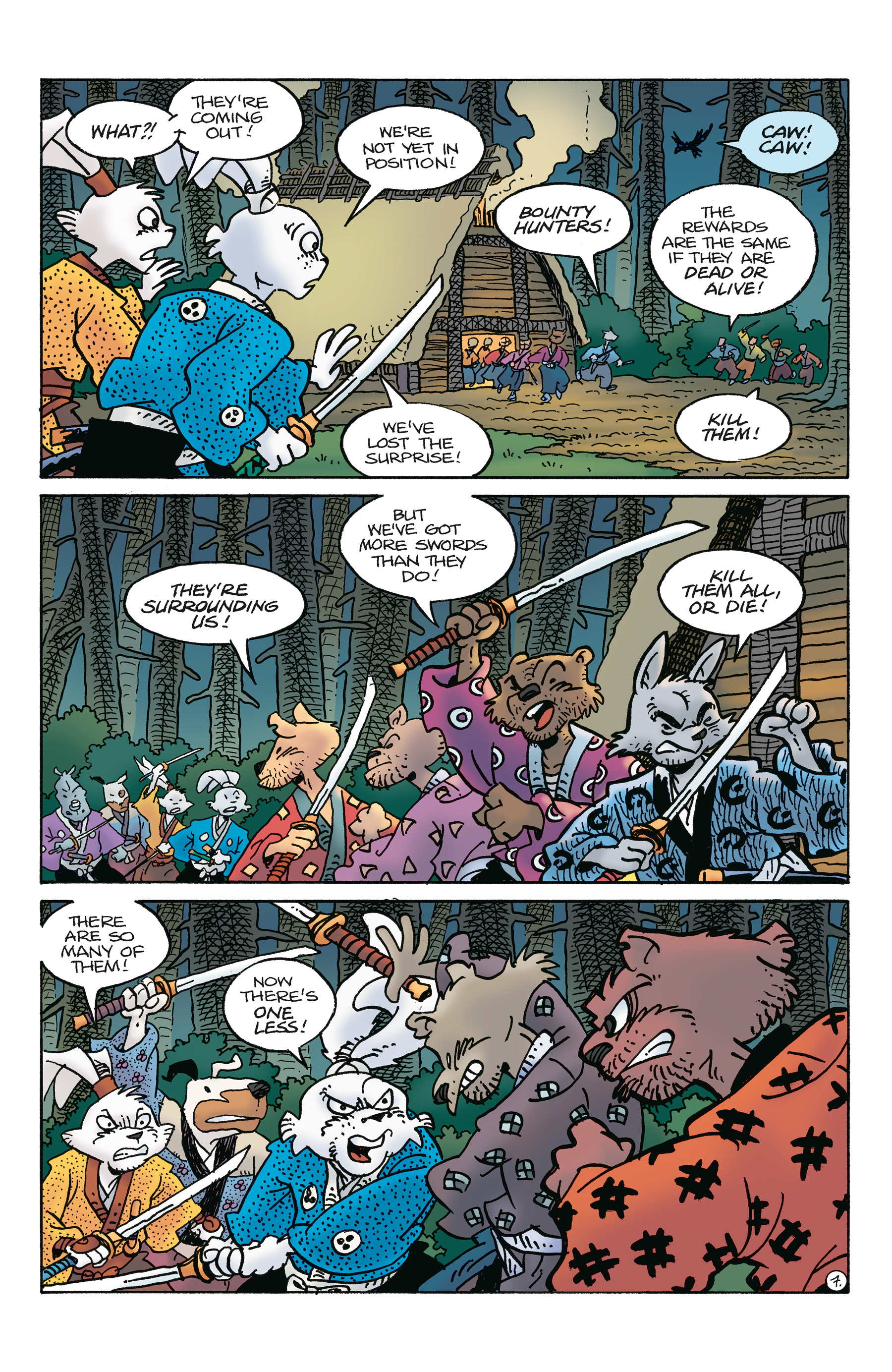 Usagi Yojimbo: The Crow (2024-) issue 5 - Page 9