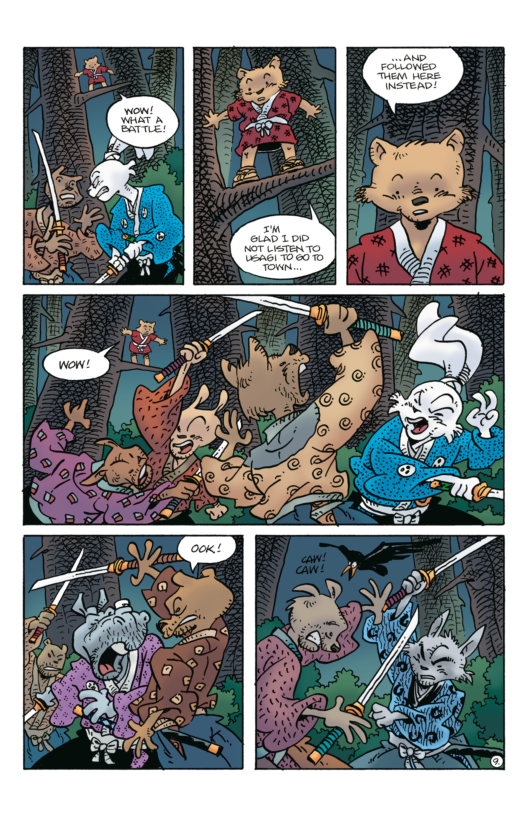 Usagi Yojimbo: The Crow (2024-) issue 5 - Page 11