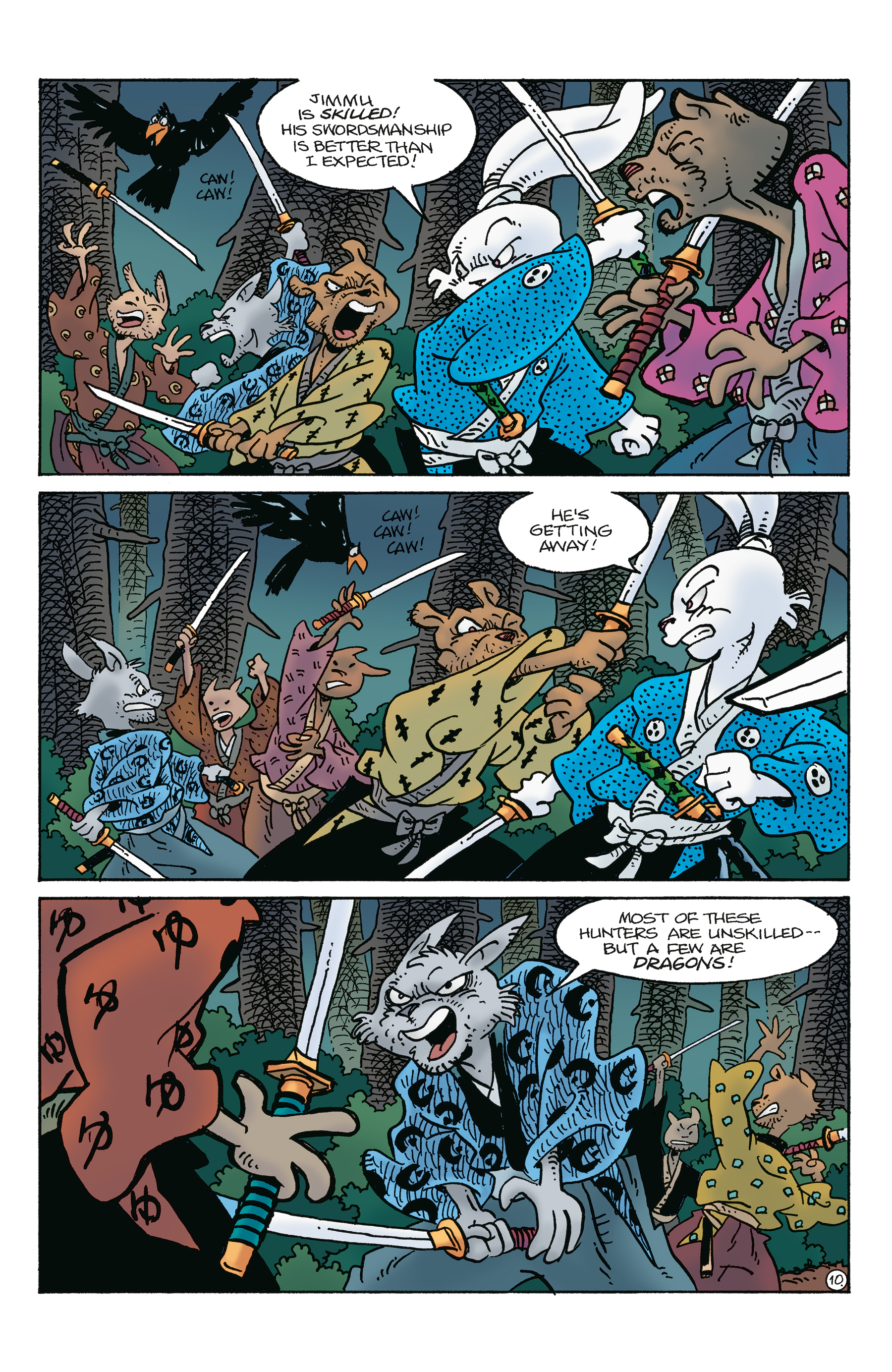 Usagi Yojimbo: The Crow (2024-) issue 5 - Page 12