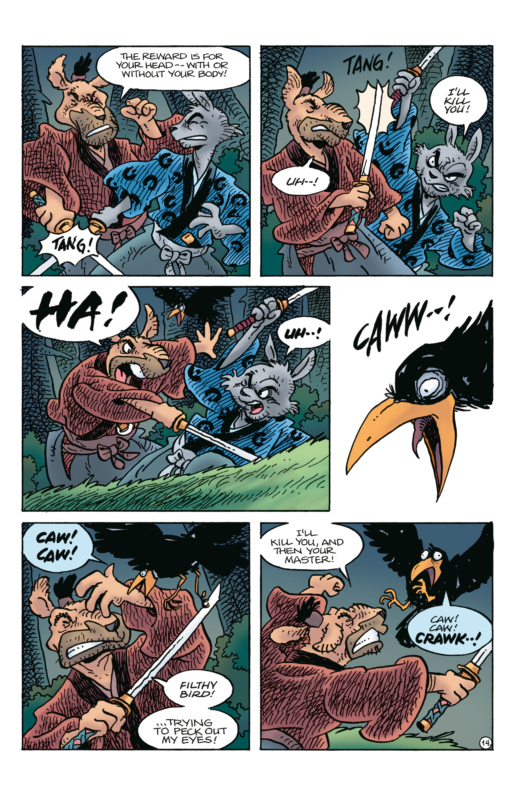 Usagi Yojimbo: The Crow (2024-) issue 5 - Page 16