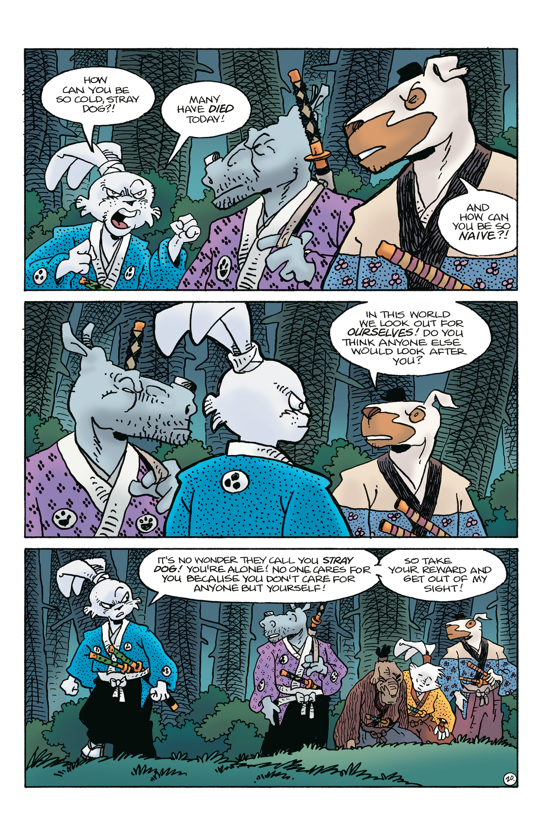 Usagi Yojimbo: The Crow (2024-) issue 5 - Page 22