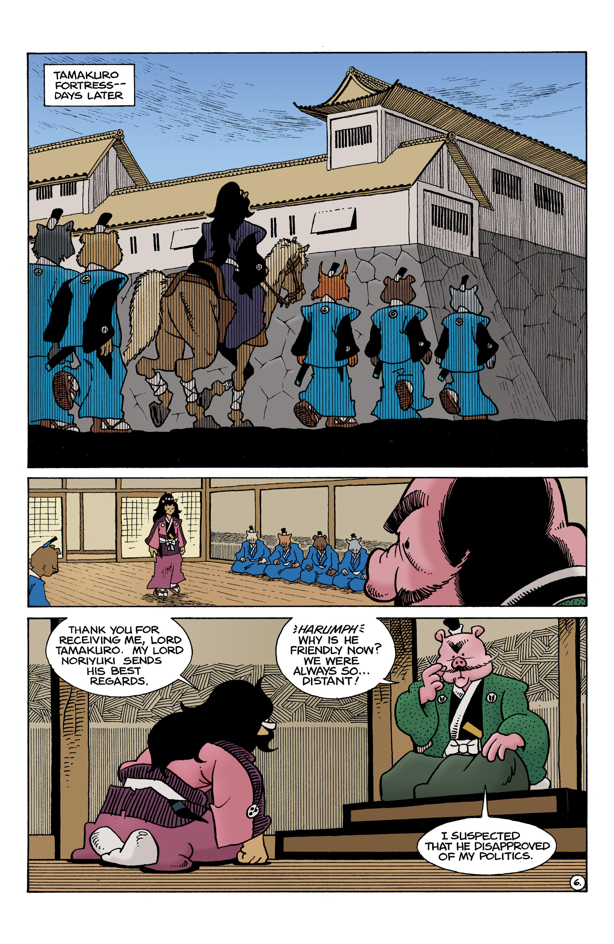 Usagi Yojimbo: The Dragon Bellow Conspiracy (2021-) issue 1 - Page 7