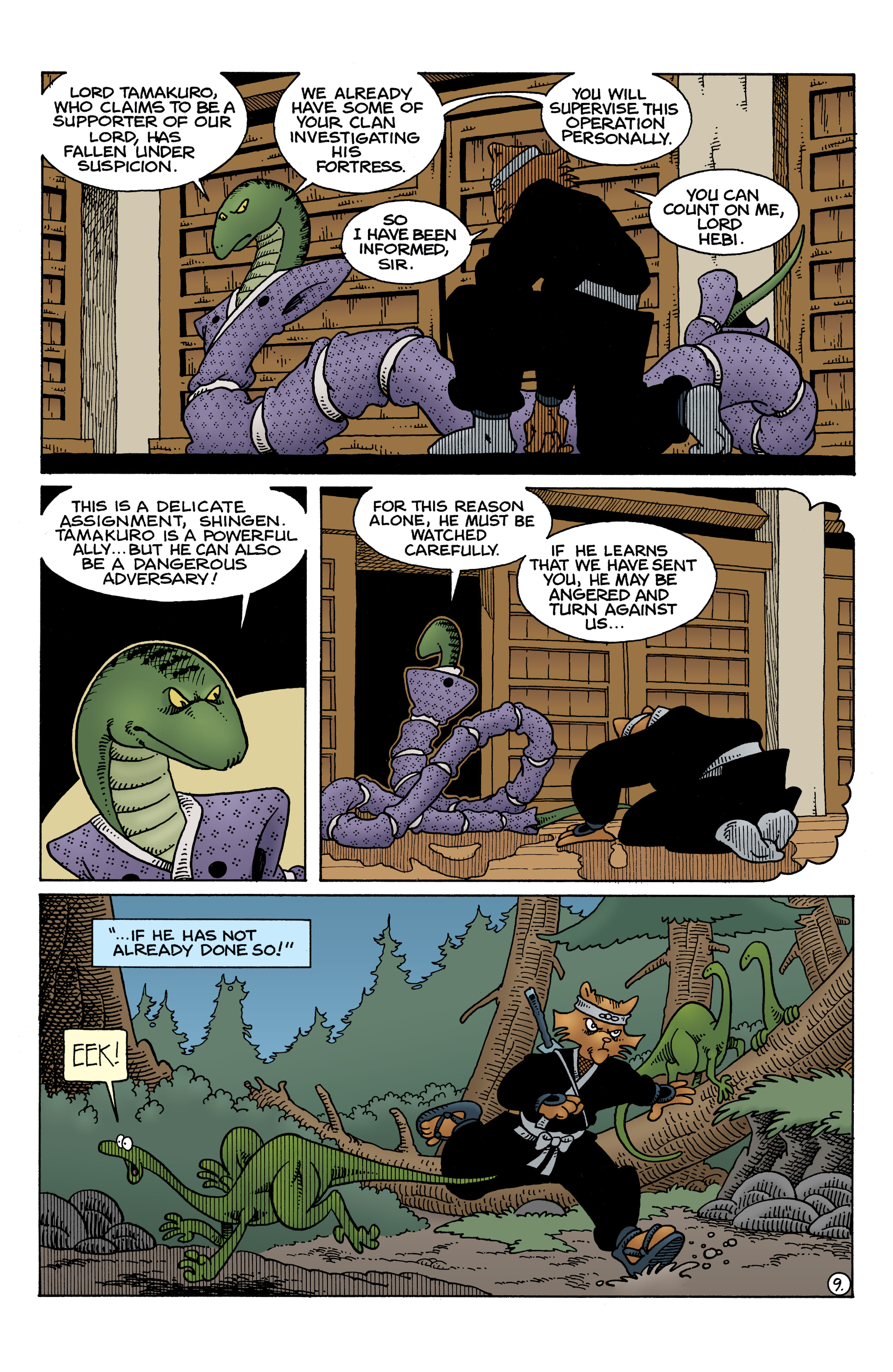 Usagi Yojimbo: The Dragon Bellow Conspiracy (2021-) issue 2 - Page 11