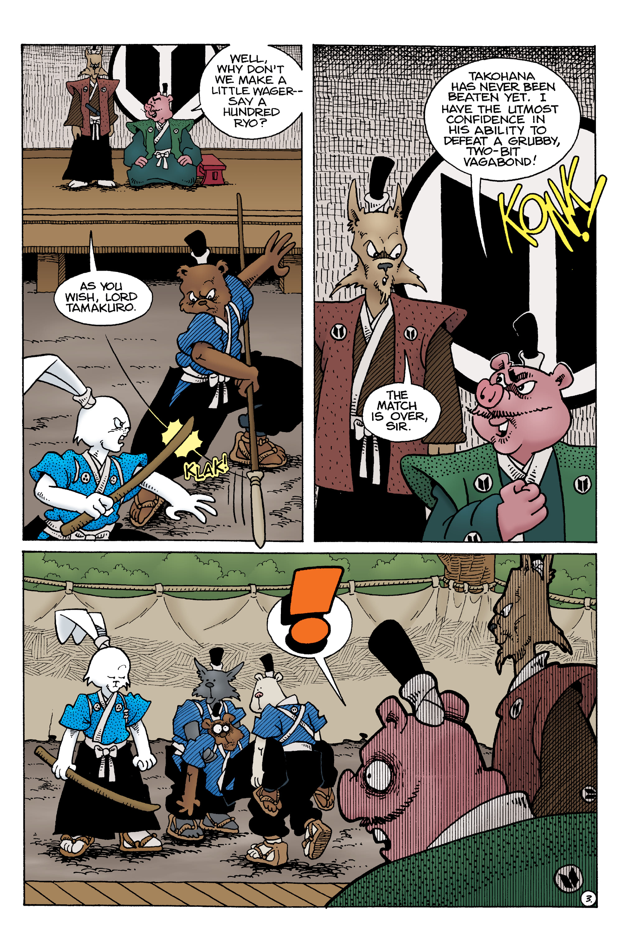 Usagi Yojimbo: The Dragon Bellow Conspiracy (2021-) issue 3 - Page 5