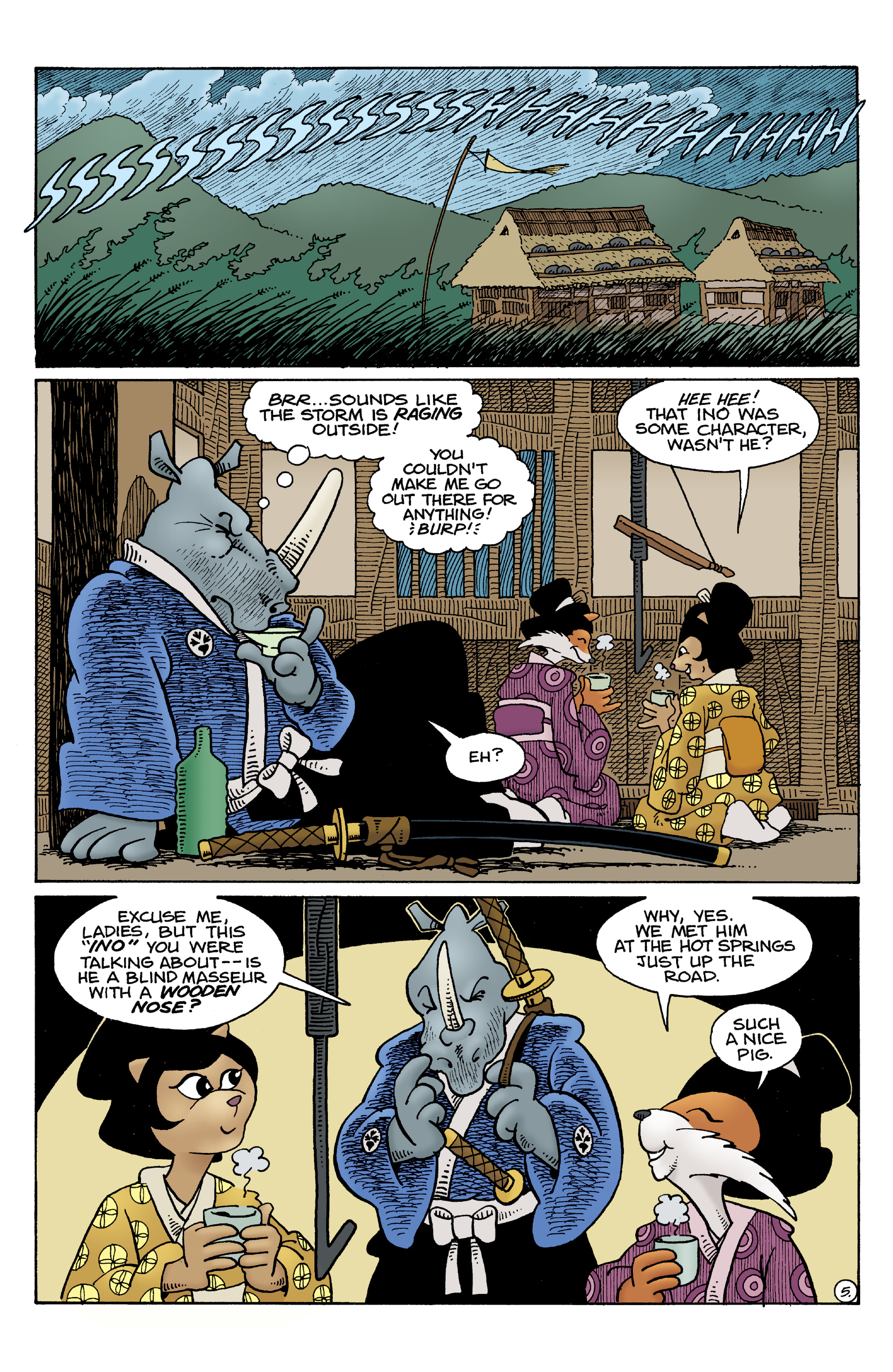 Usagi Yojimbo: The Dragon Bellow Conspiracy (2021-) issue 3 - Page 7