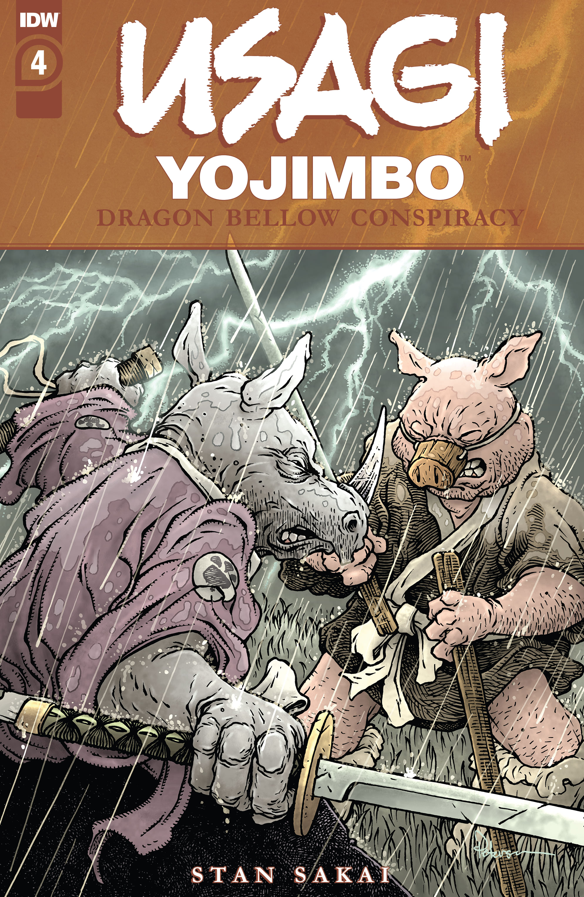 Usagi Yojimbo: The Dragon Bellow Conspiracy (2021-): Chapter 4 - Page 1