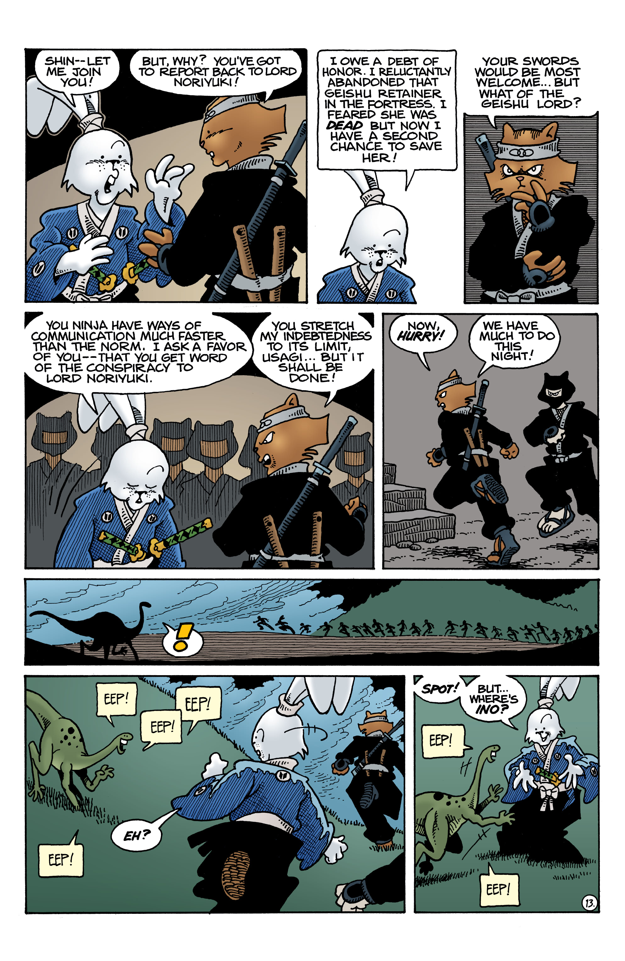 Usagi Yojimbo: The Dragon Bellow Conspiracy (2021-) issue 4 - Page 15