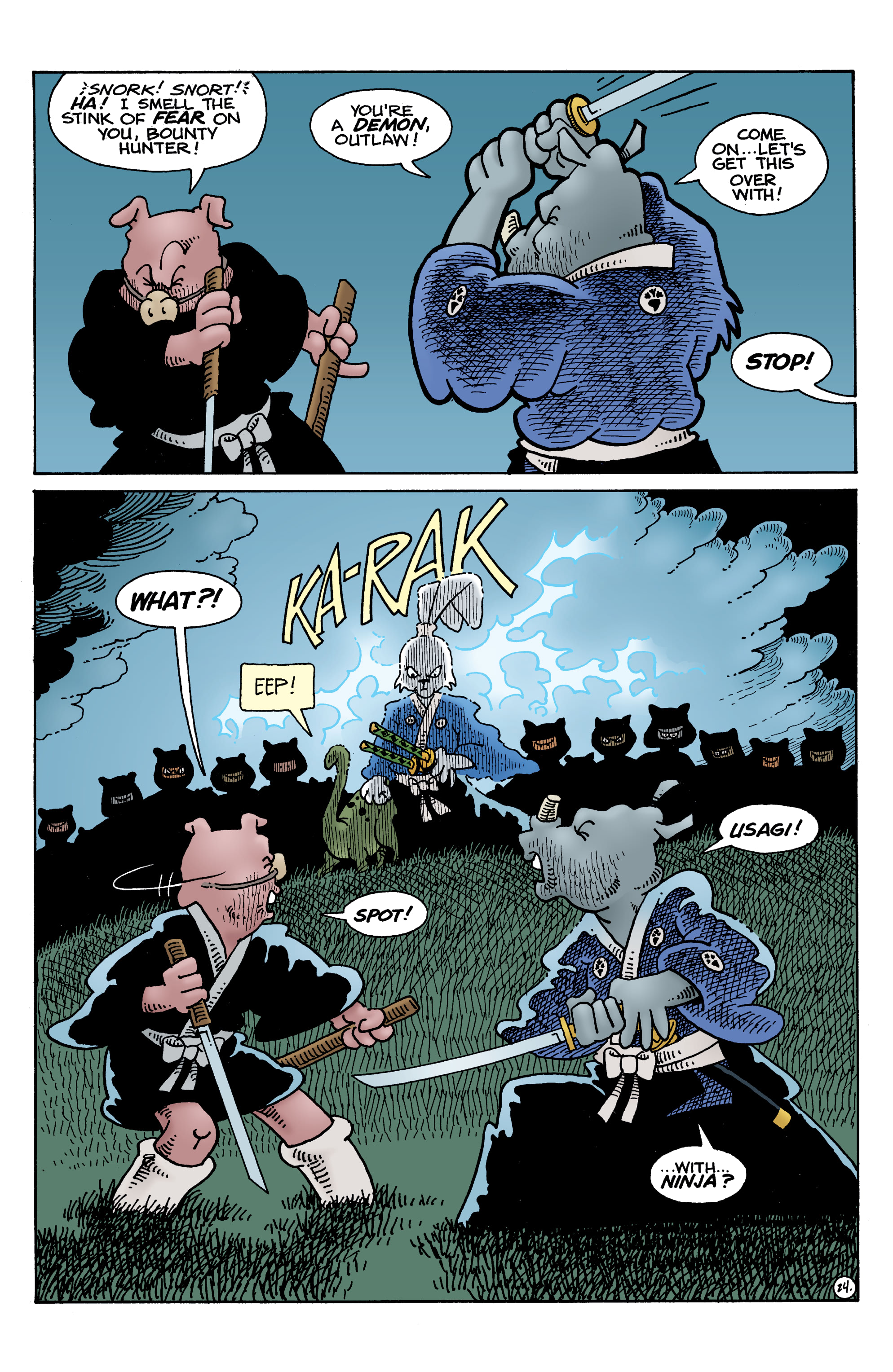 Usagi Yojimbo: The Dragon Bellow Conspiracy (2021-) issue 4 - Page 26