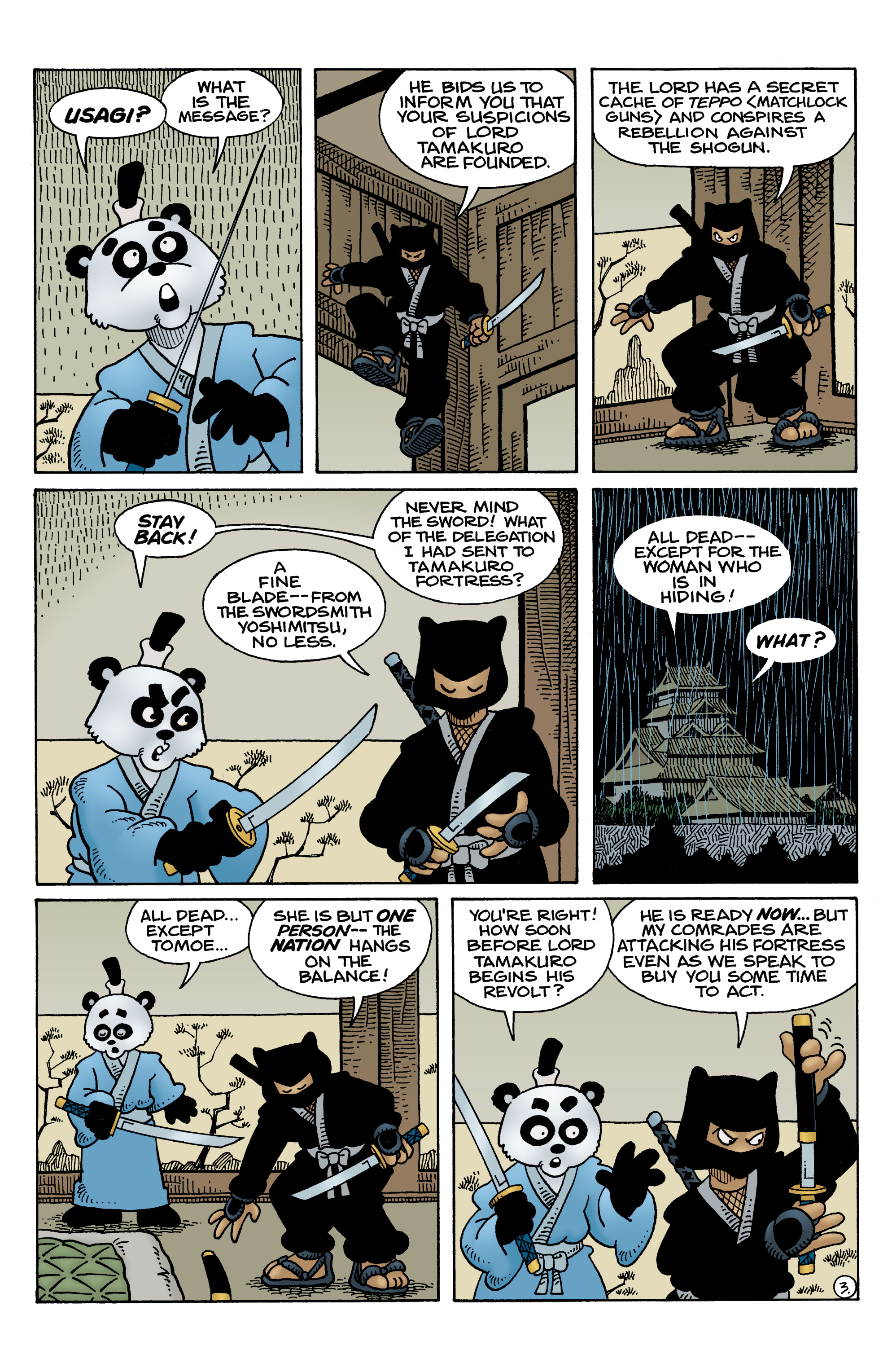 Usagi Yojimbo: The Dragon Bellow Conspiracy (2021-) issue 5 - Page 5