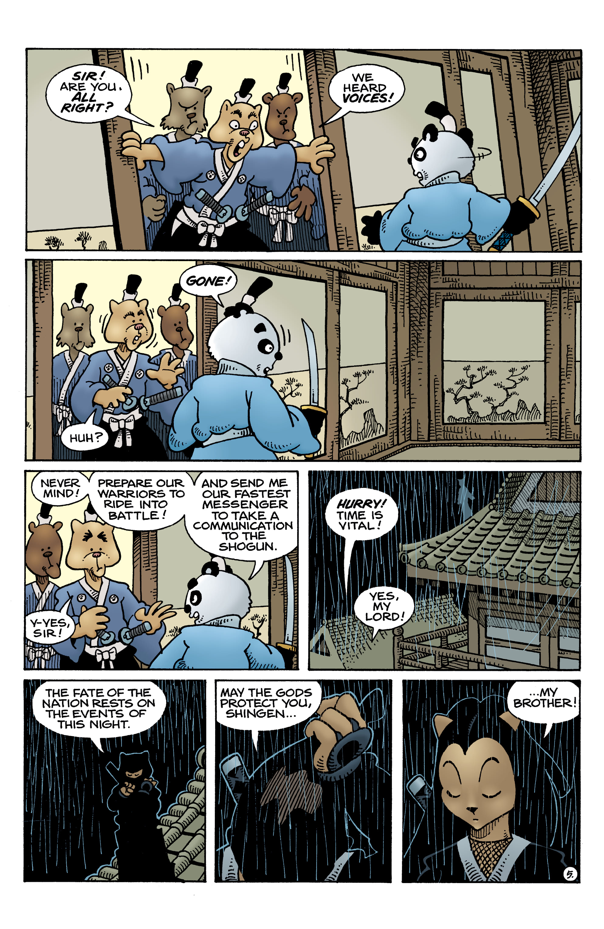 Usagi Yojimbo: The Dragon Bellow Conspiracy (2021-) issue 5 - Page 7