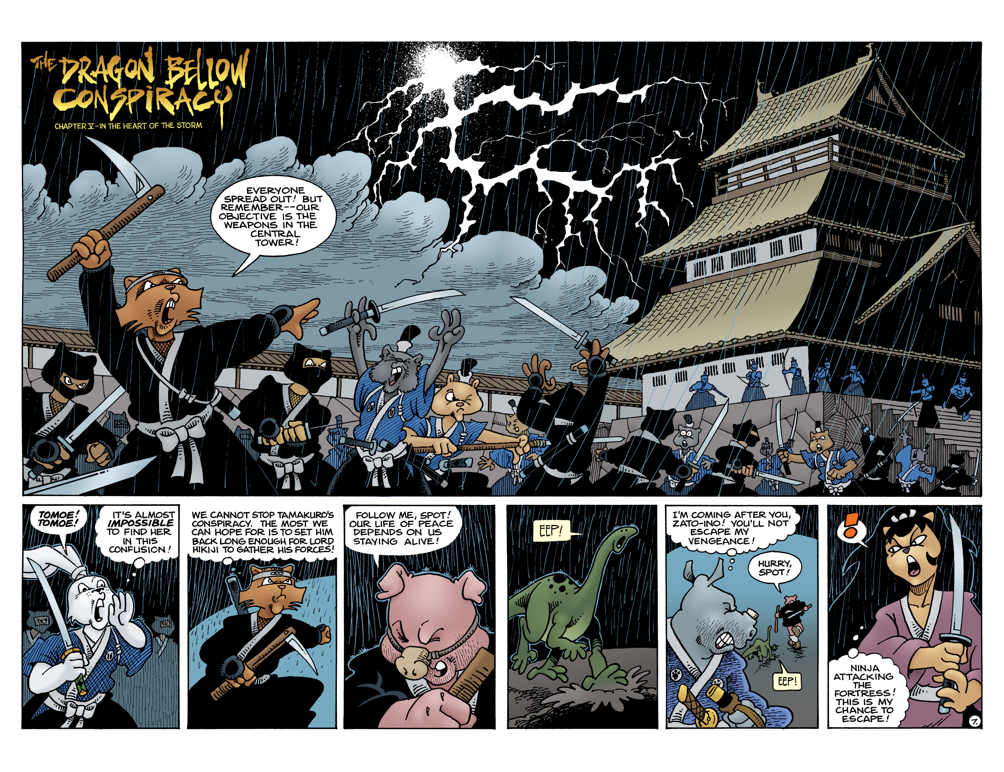 Usagi Yojimbo: The Dragon Bellow Conspiracy (2021-) issue 5 - Page 8