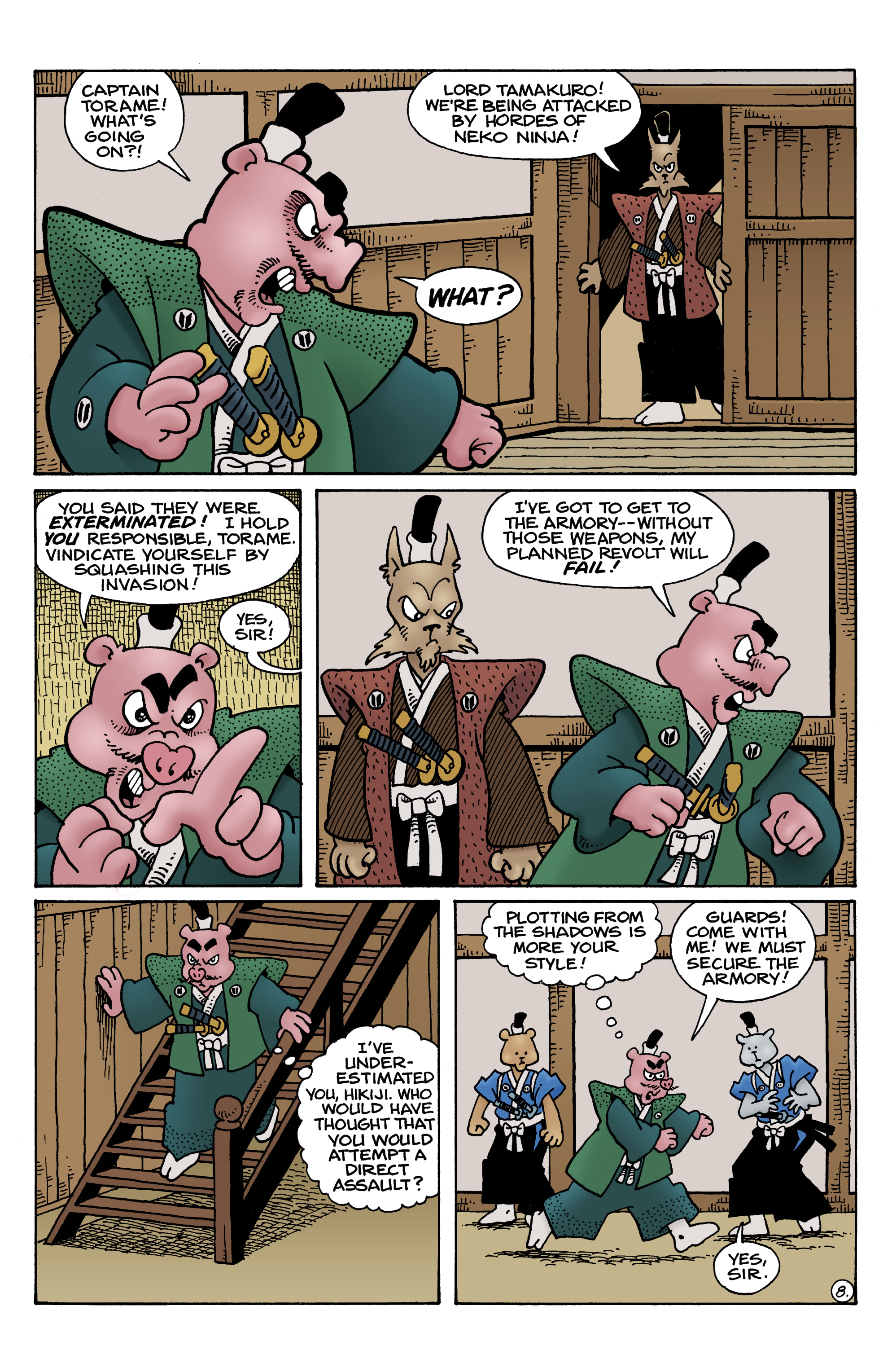 Usagi Yojimbo: The Dragon Bellow Conspiracy (2021-) issue 5 - Page 9