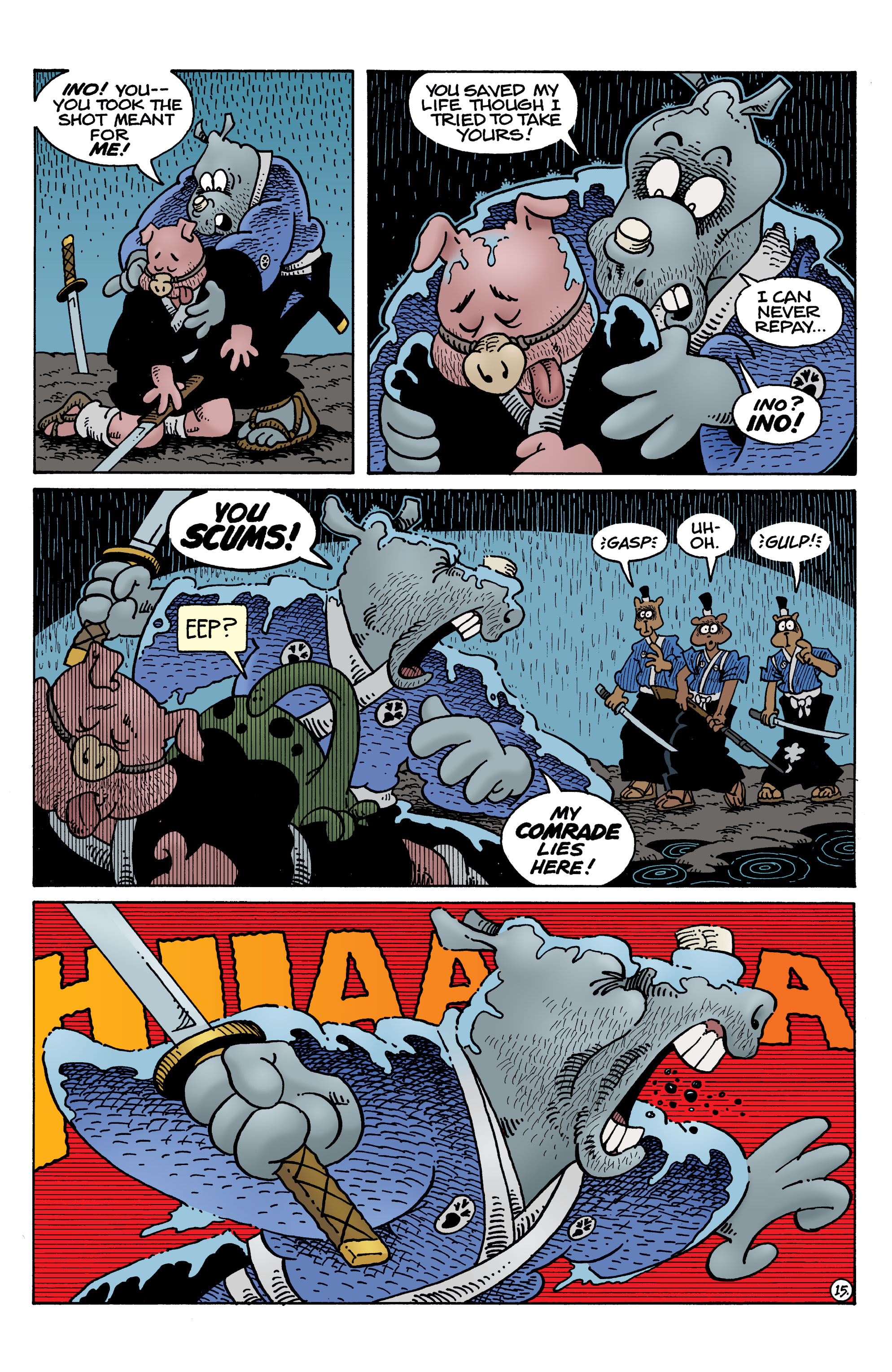 Usagi Yojimbo: The Dragon Bellow Conspiracy (2021-) issue 5 - Page 16