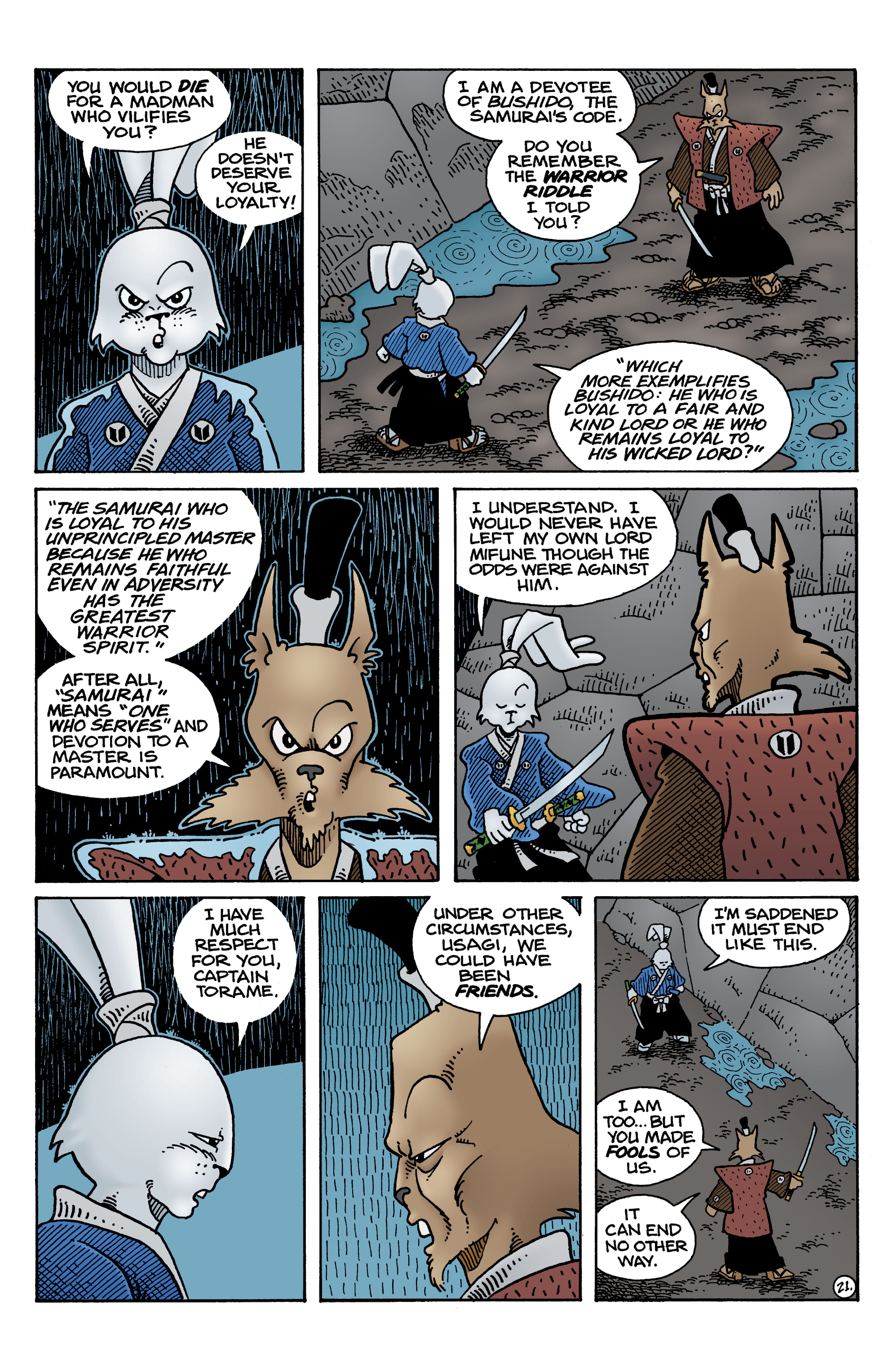 Usagi Yojimbo: The Dragon Bellow Conspiracy (2021-) issue 5 - Page 22