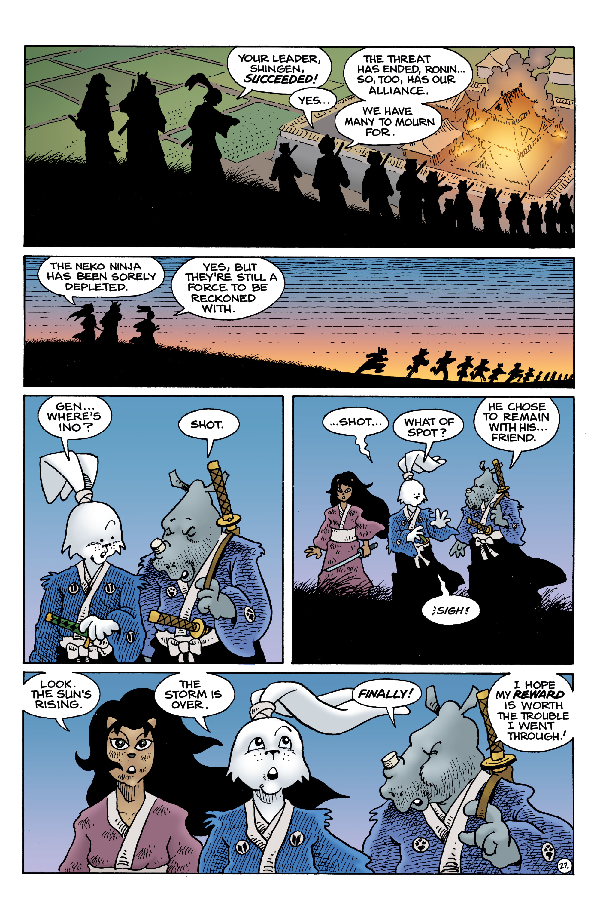 Usagi Yojimbo: The Dragon Bellow Conspiracy (2021-) issue 5 - Page 28