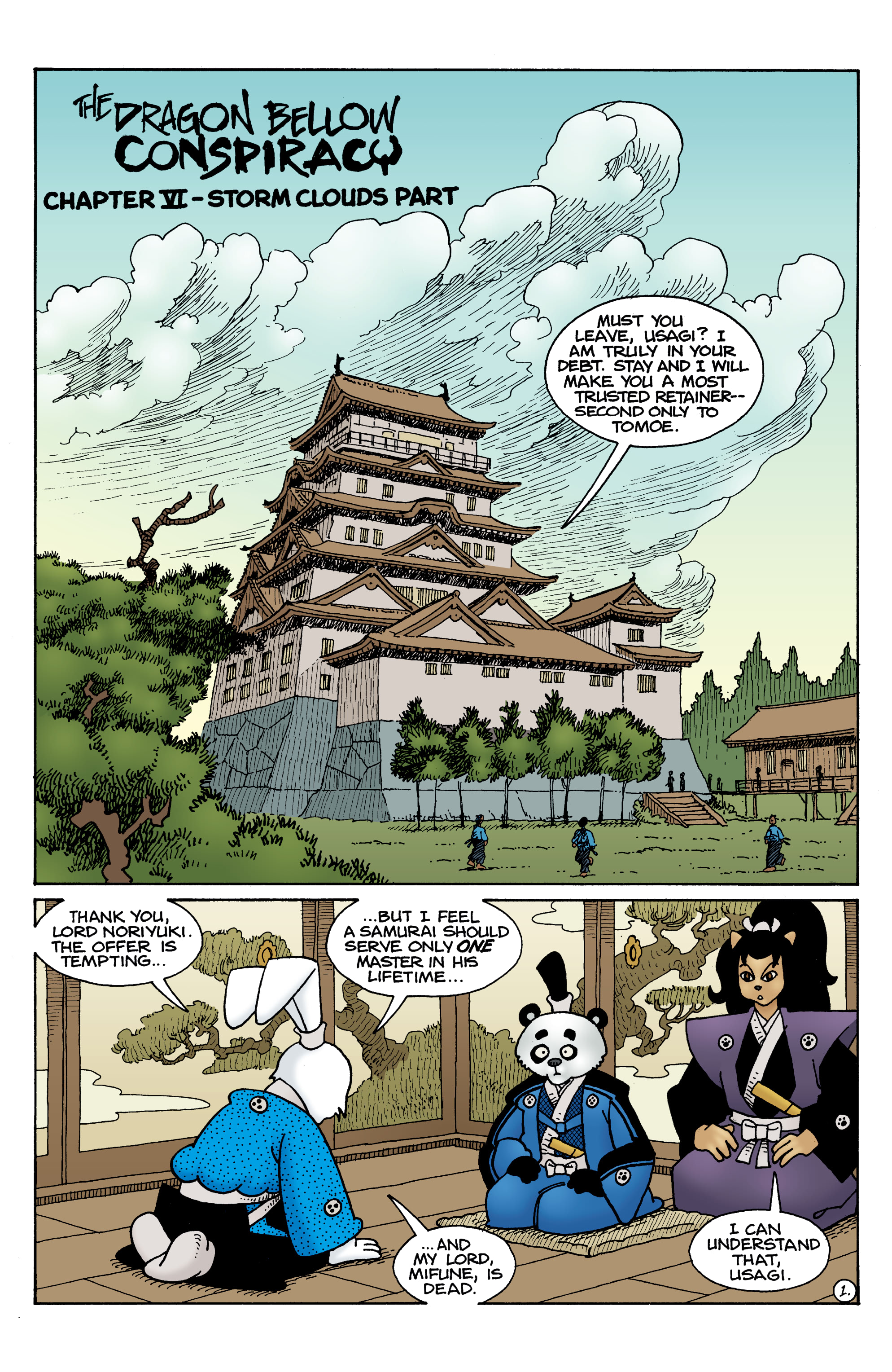 Usagi Yojimbo: The Dragon Bellow Conspiracy (2021-): Chapter 6 - Page 3
