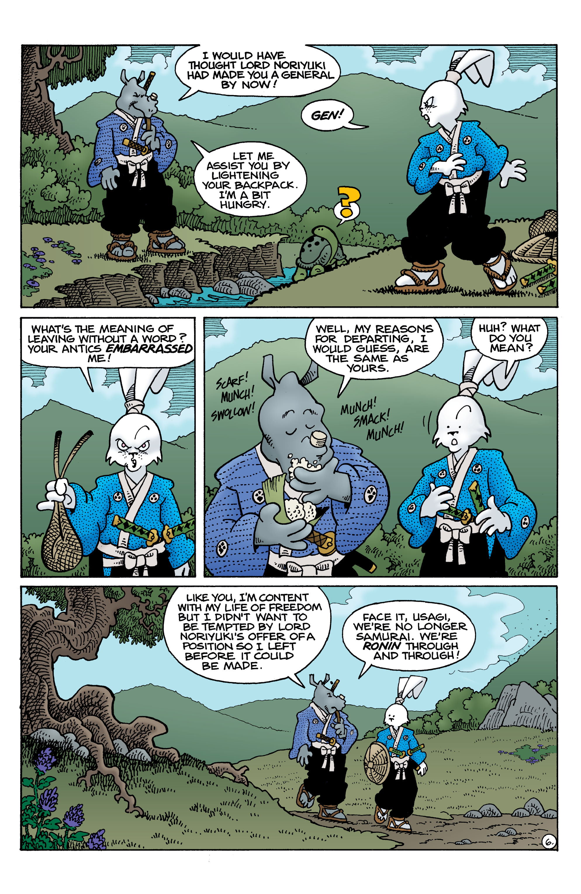 Usagi Yojimbo: The Dragon Bellow Conspiracy (2021-) issue 6 - Page 8