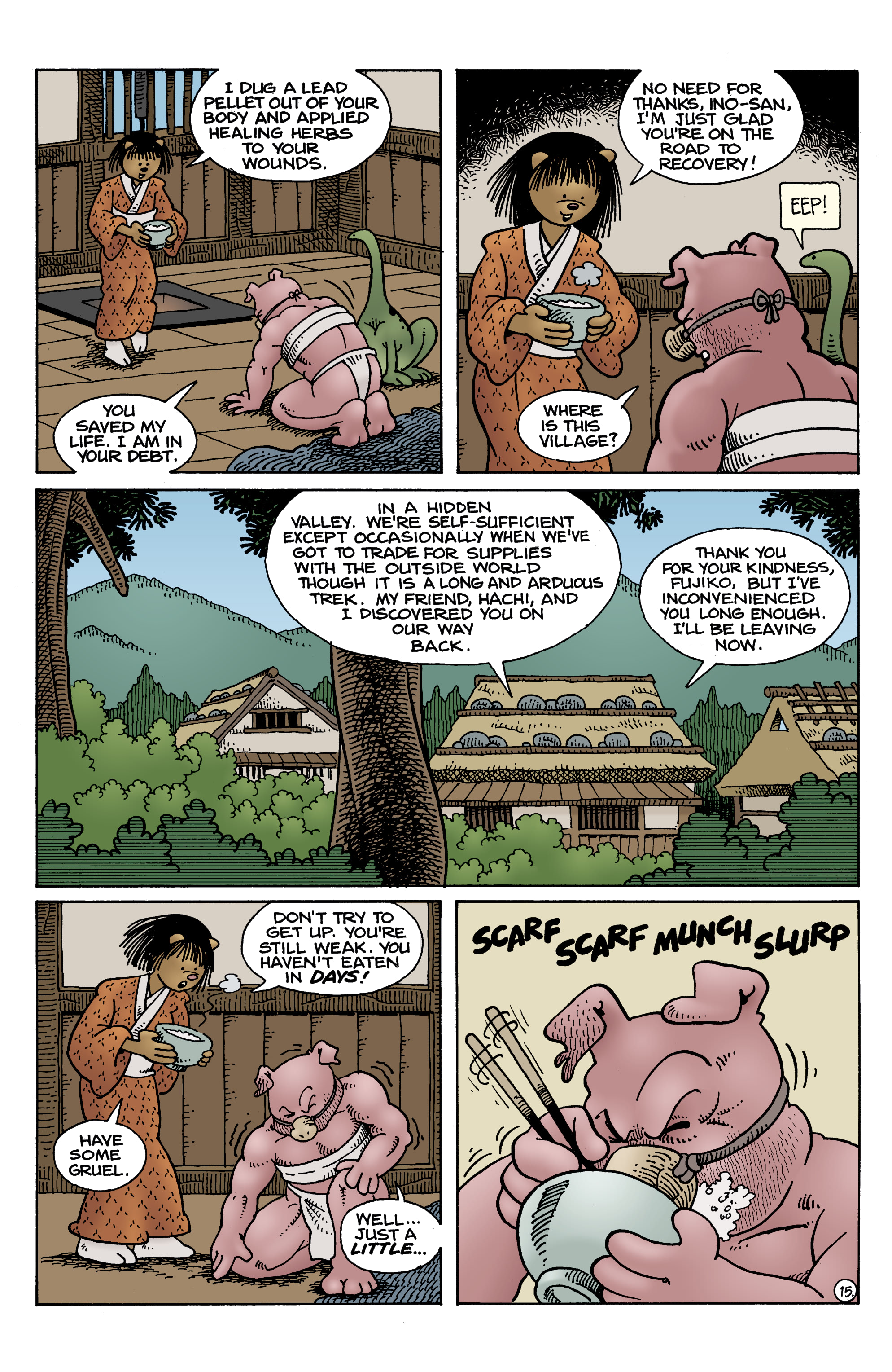 Usagi Yojimbo: The Dragon Bellow Conspiracy (2021-) issue 6 - Page 17