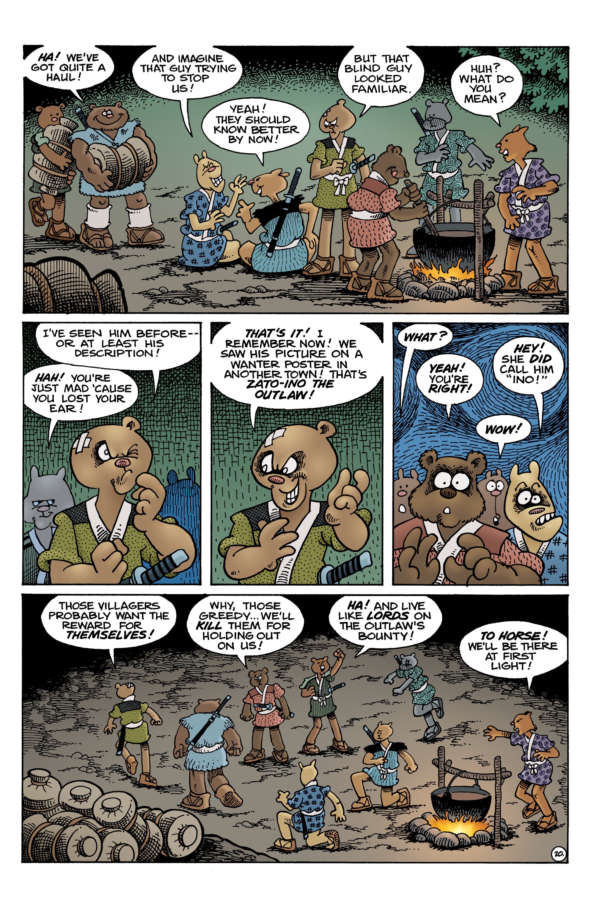 Usagi Yojimbo: The Dragon Bellow Conspiracy (2021-) issue 6 - Page 22