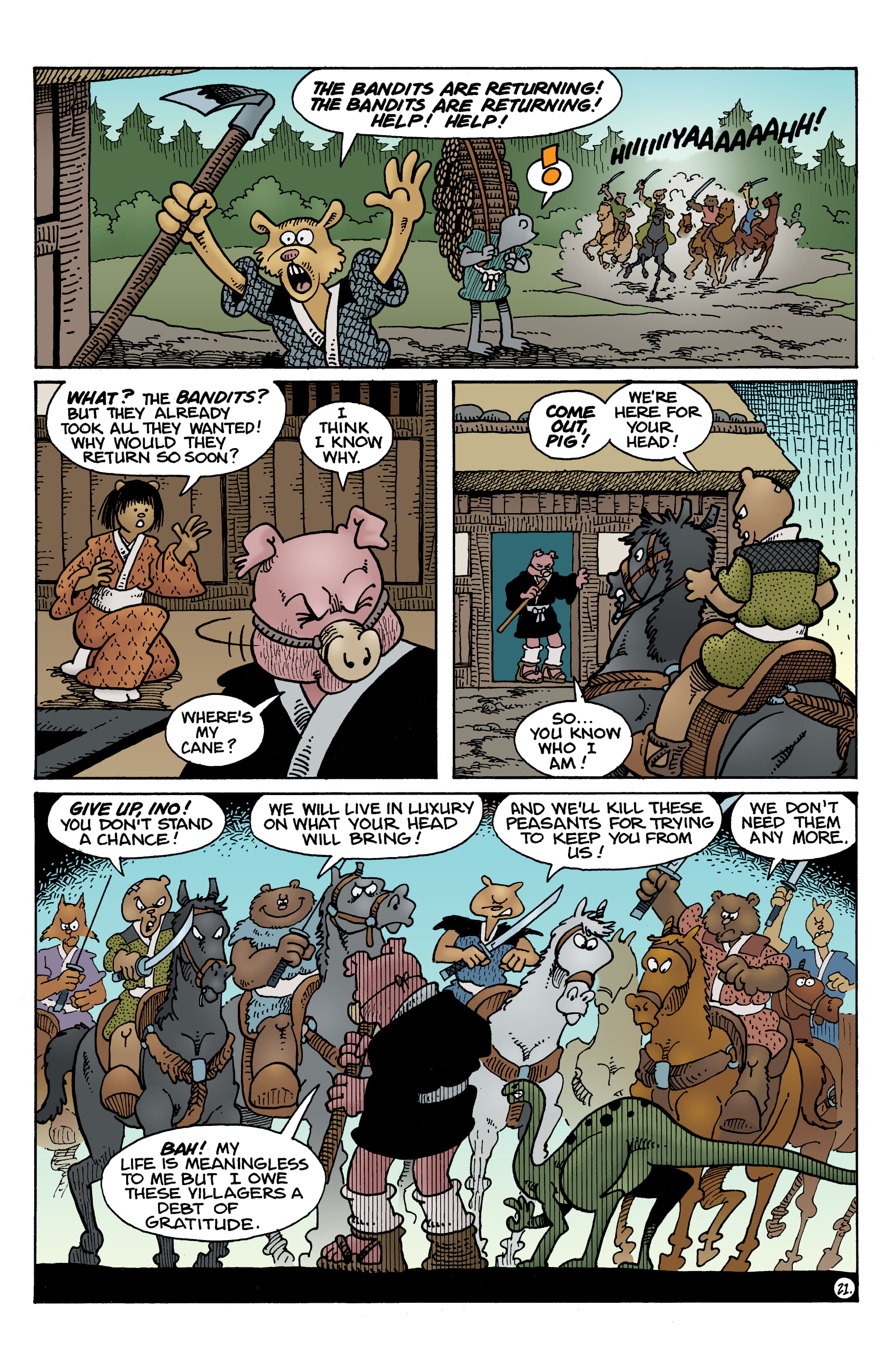 Usagi Yojimbo: The Dragon Bellow Conspiracy (2021-) issue 6 - Page 23