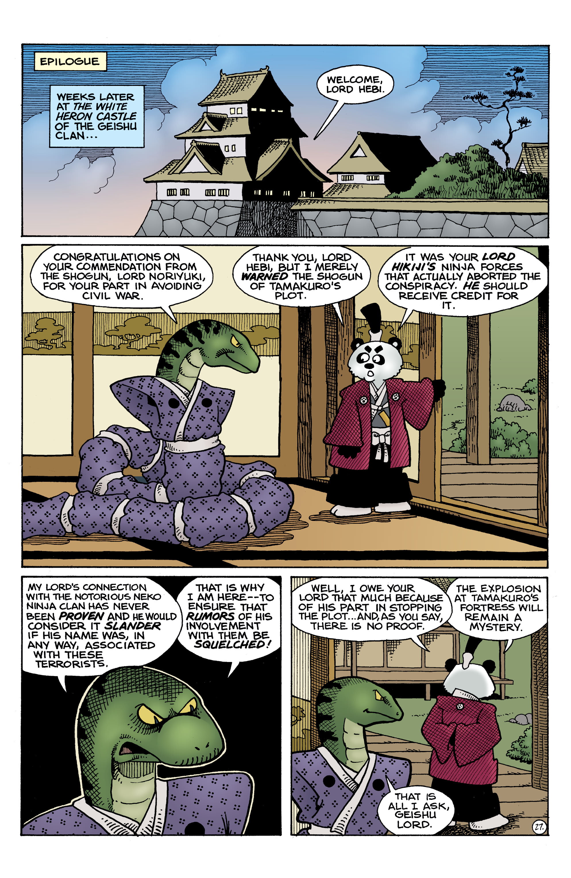 Usagi Yojimbo: The Dragon Bellow Conspiracy (2021-) issue 6 - Page 29