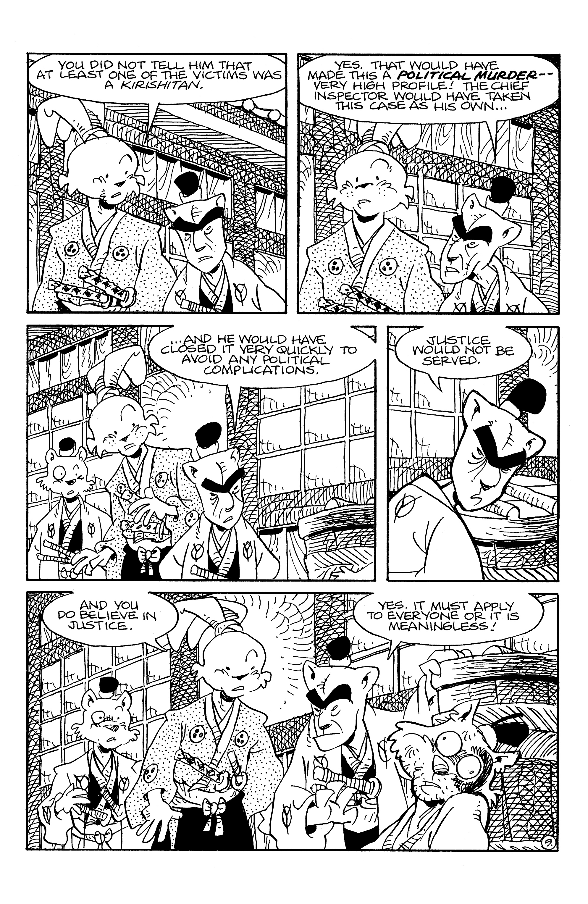 Usagi Yojimbo: The Hidden (2018-) issue 2 - Page 7