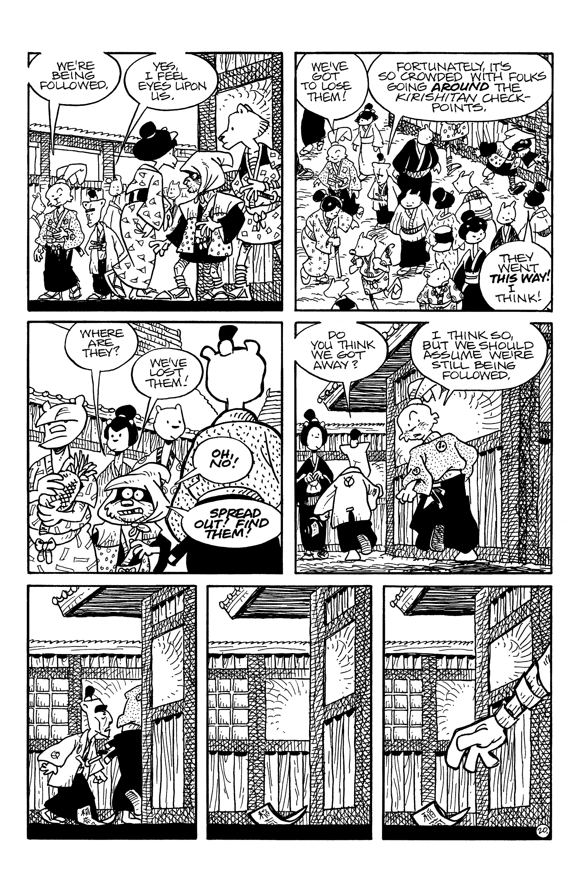 Usagi Yojimbo: The Hidden (2018-) issue 5 - Page 22