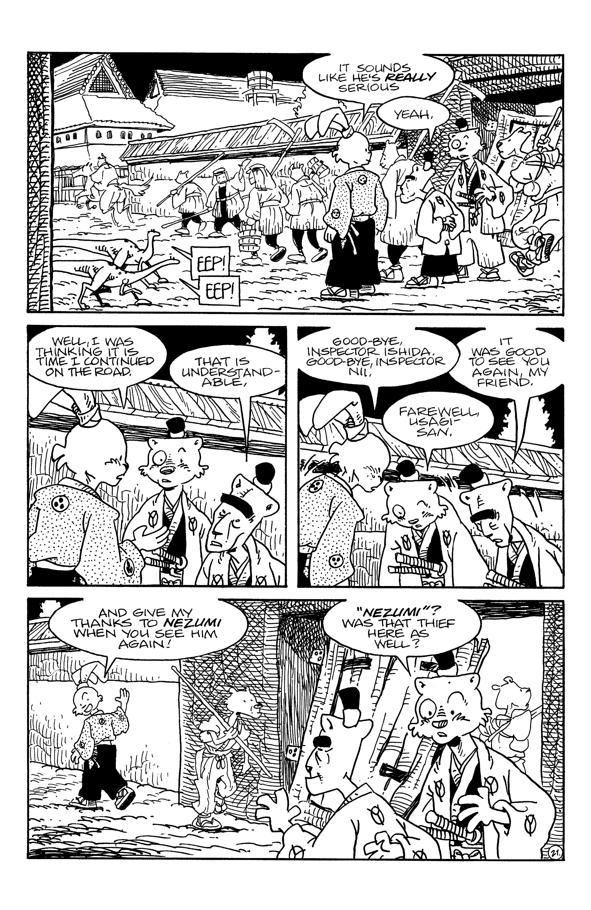 Usagi Yojimbo: The Hidden (2018-) issue 7 - Page 22