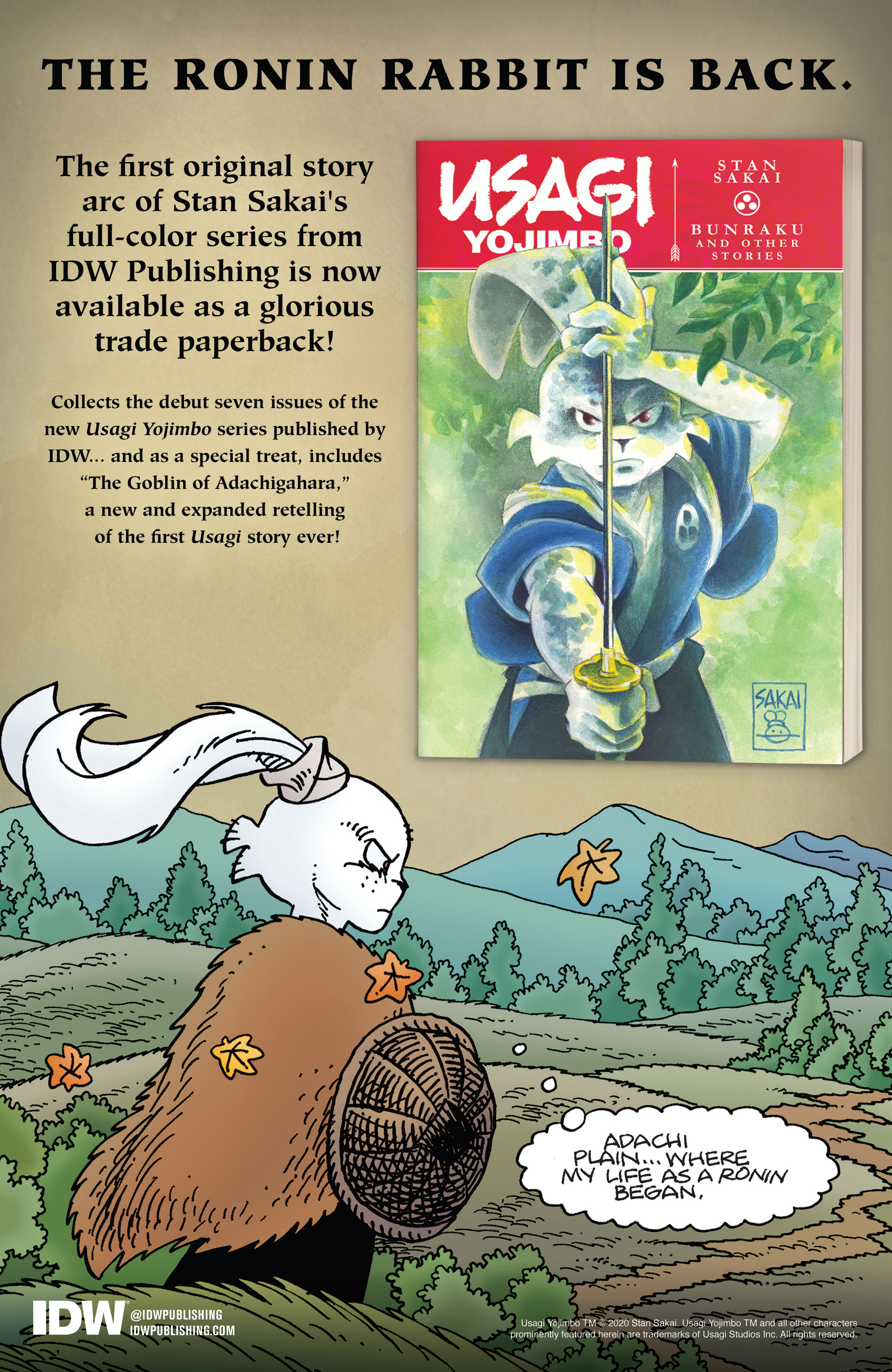 Usagi Yojimbo: Wanderer's Road (2020-) issue 1 - Page 23