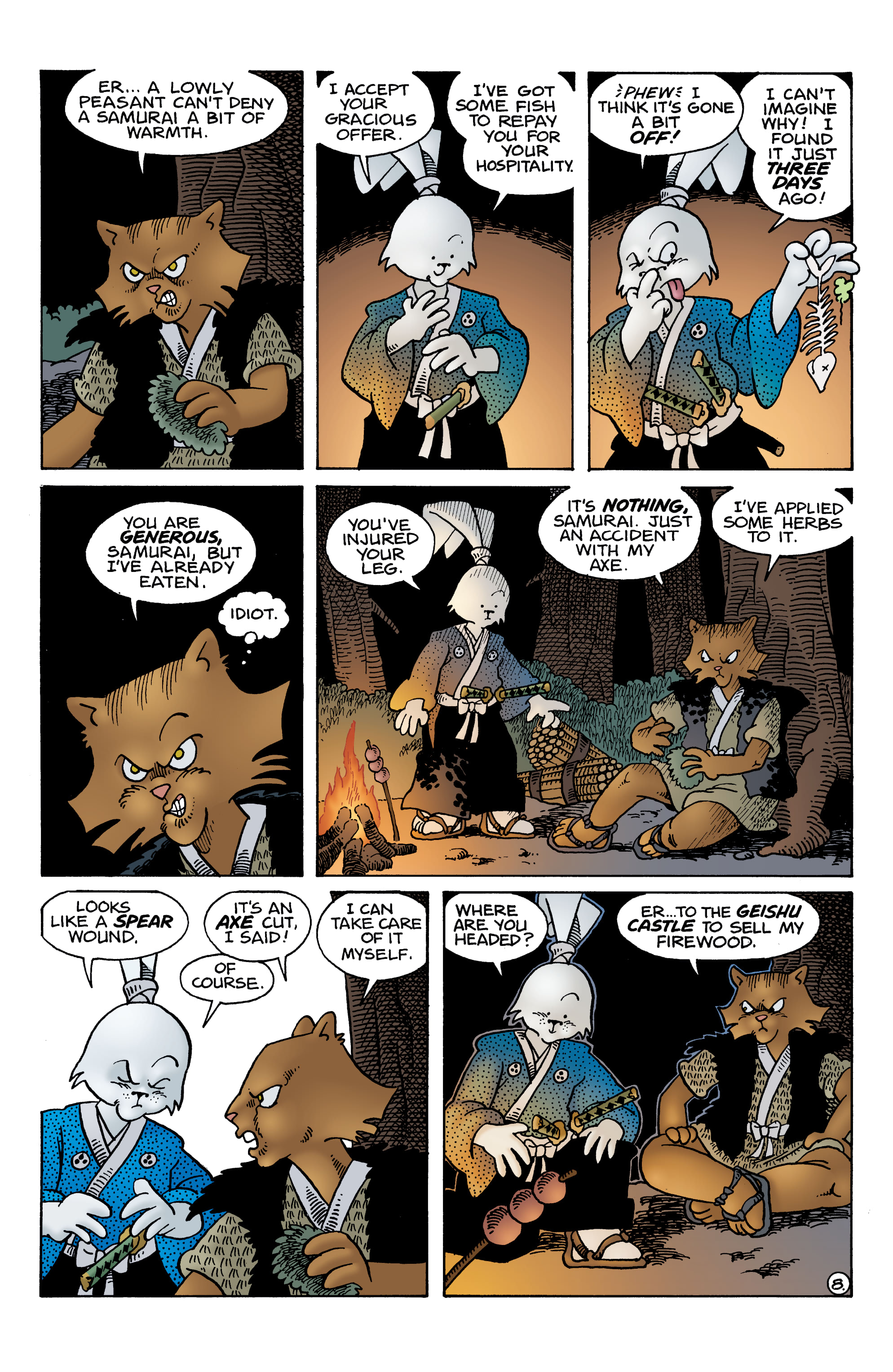 Usagi Yojimbo: Wanderer's Road (2020-) issue 6 - Page 10