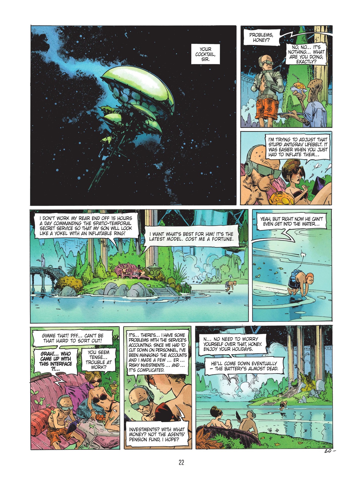 Valerian and Laureline: Shingouzlooz Inc. (2023-) issue 1 - Page 23