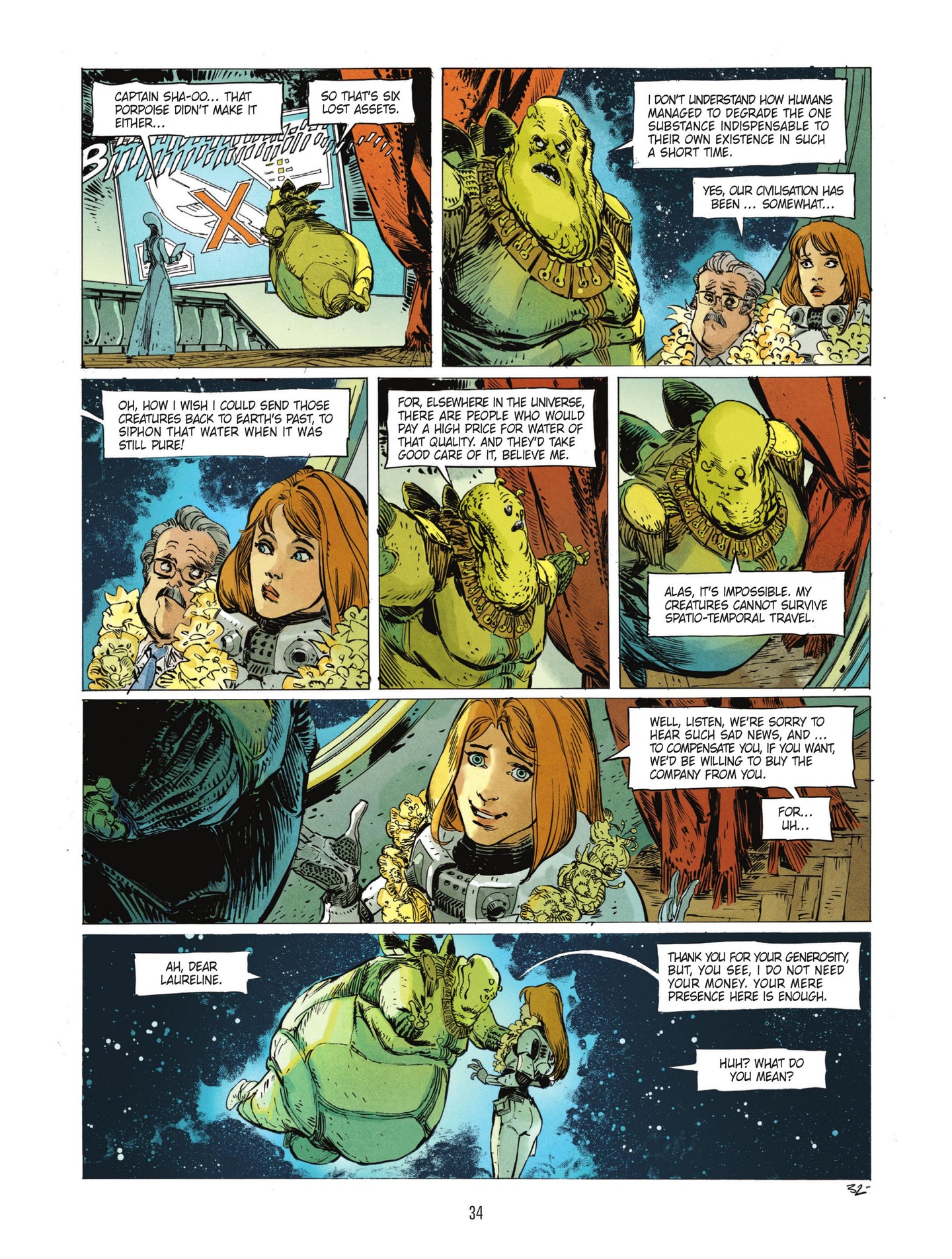 Valerian and Laureline: Shingouzlooz Inc. (2023-) issue 1 - Page 34