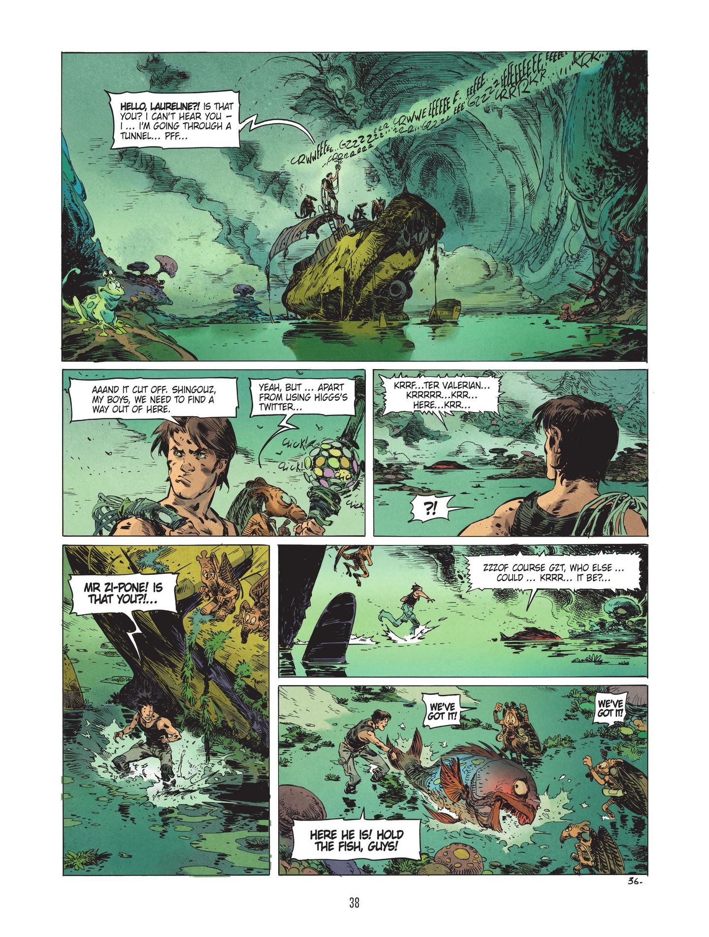 Valerian and Laureline: Shingouzlooz Inc. (2023-) issue 1 - Page 38