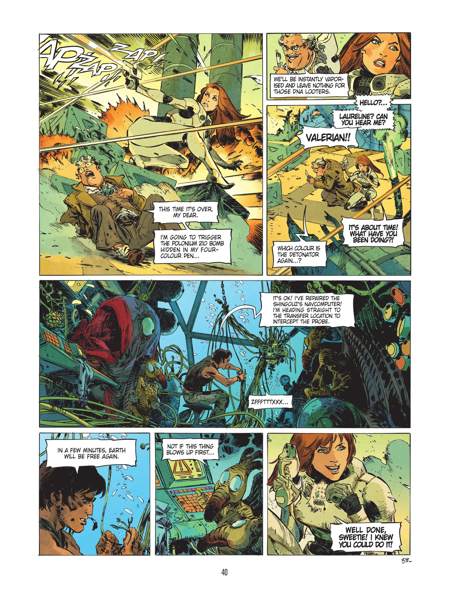 Valerian and Laureline: Shingouzlooz Inc. (2023-) issue 1 - Page 40