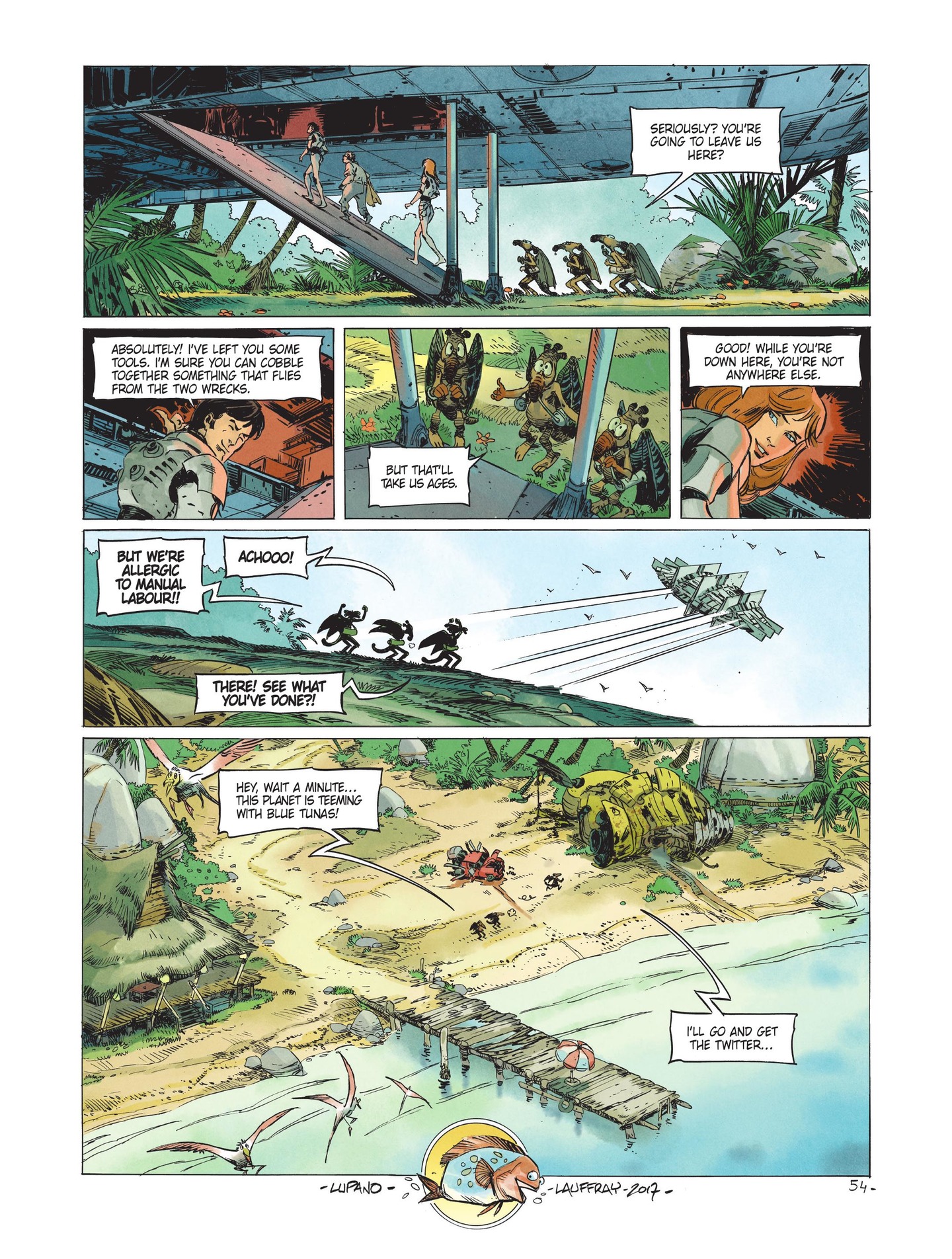 Valerian and Laureline: Shingouzlooz Inc. (2023-) issue 1 - Page 55