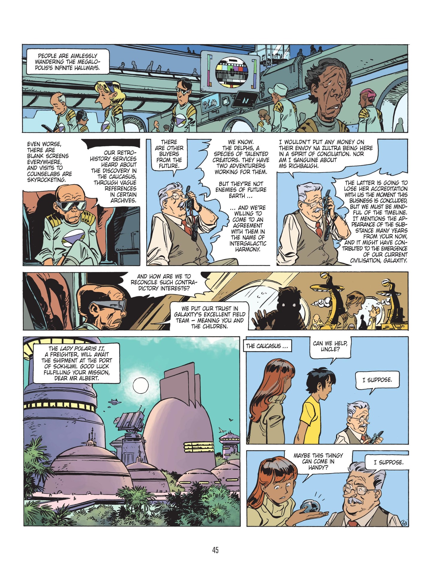 Valerian and Laureline: Where Stories Are Born (2023) issue 1 - Page 46