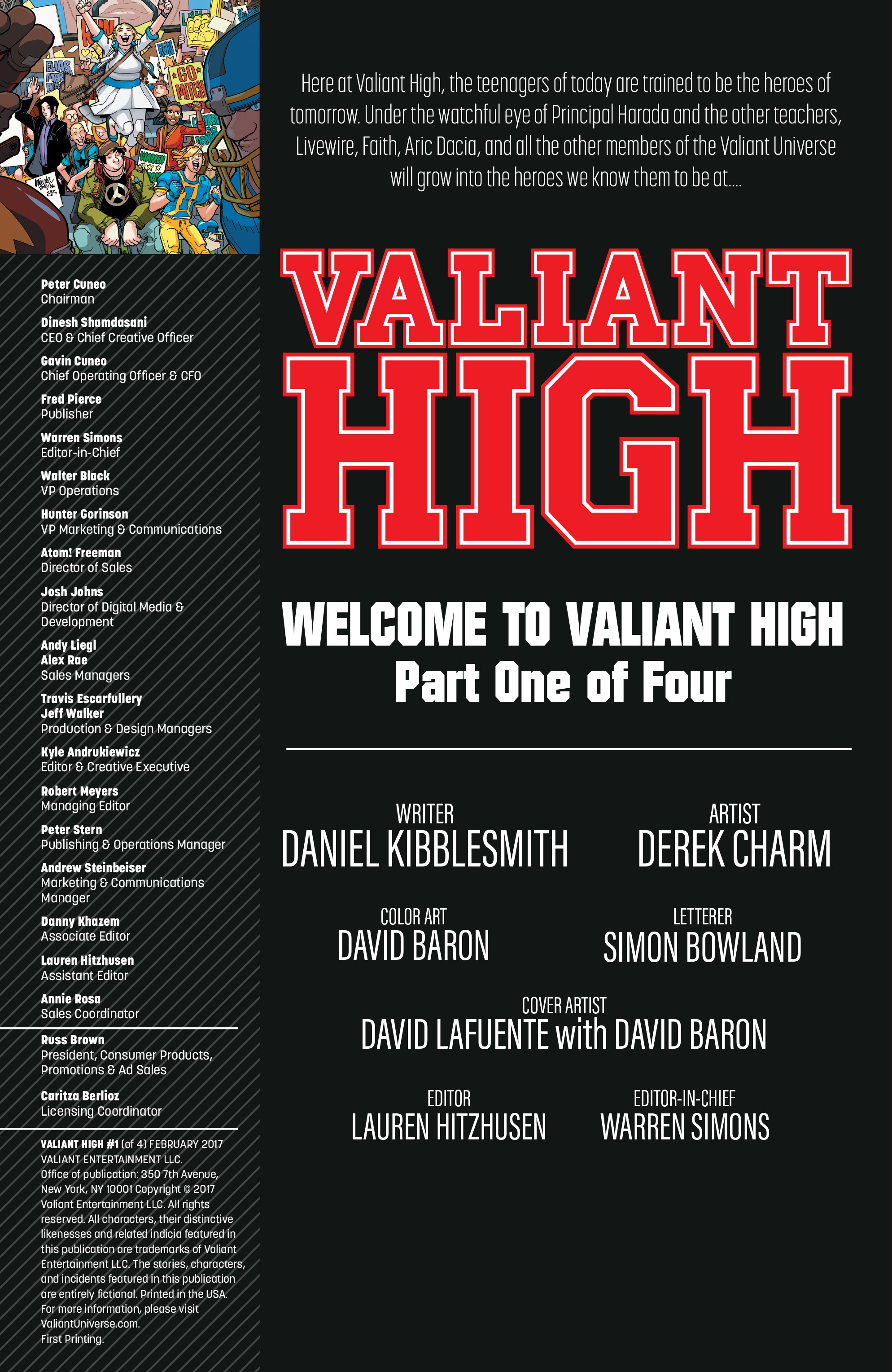 Valiant High (2017): Chapter 1 - Page 2