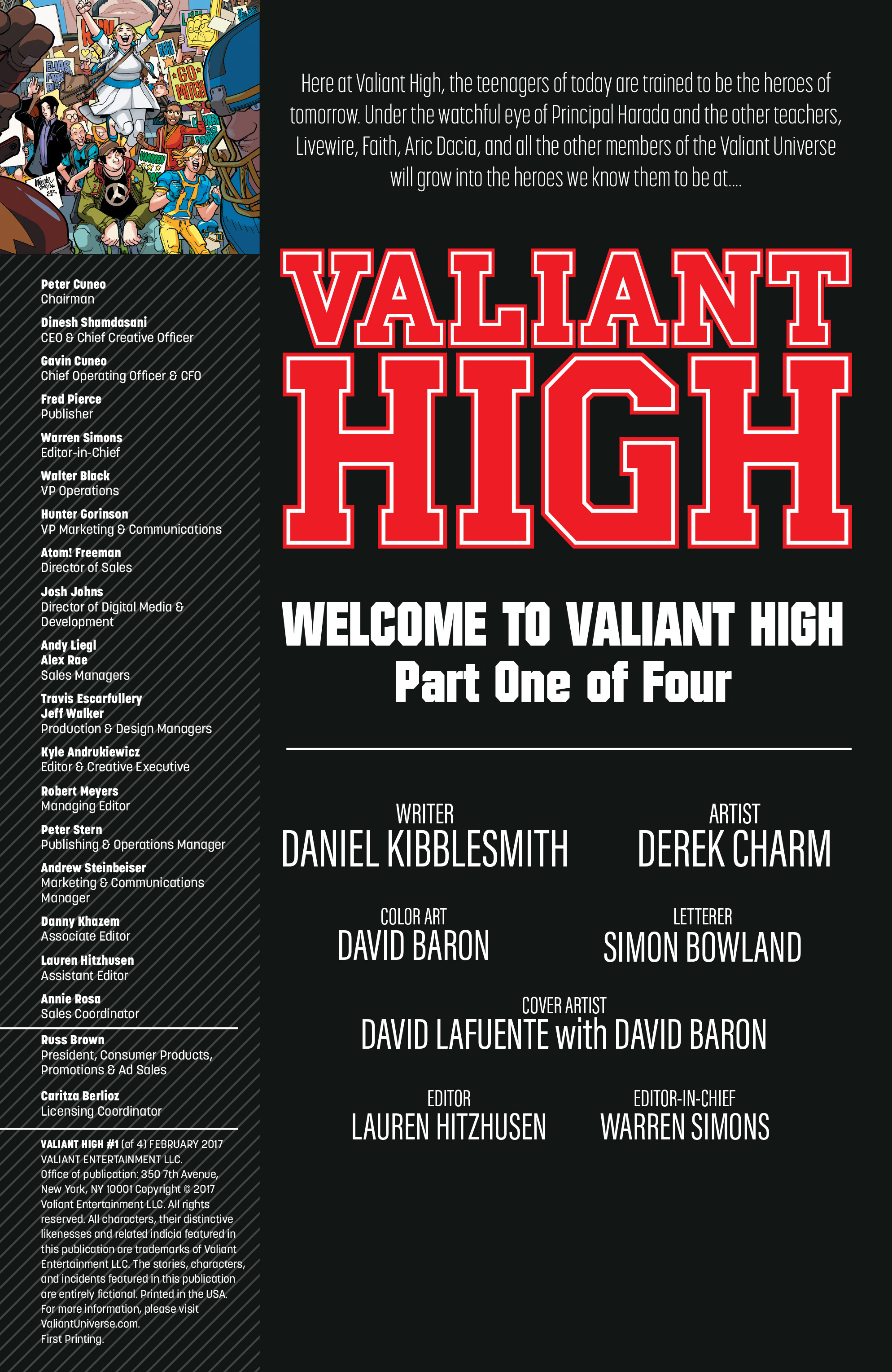 Valiant High (2017) issue 1 - Page 2