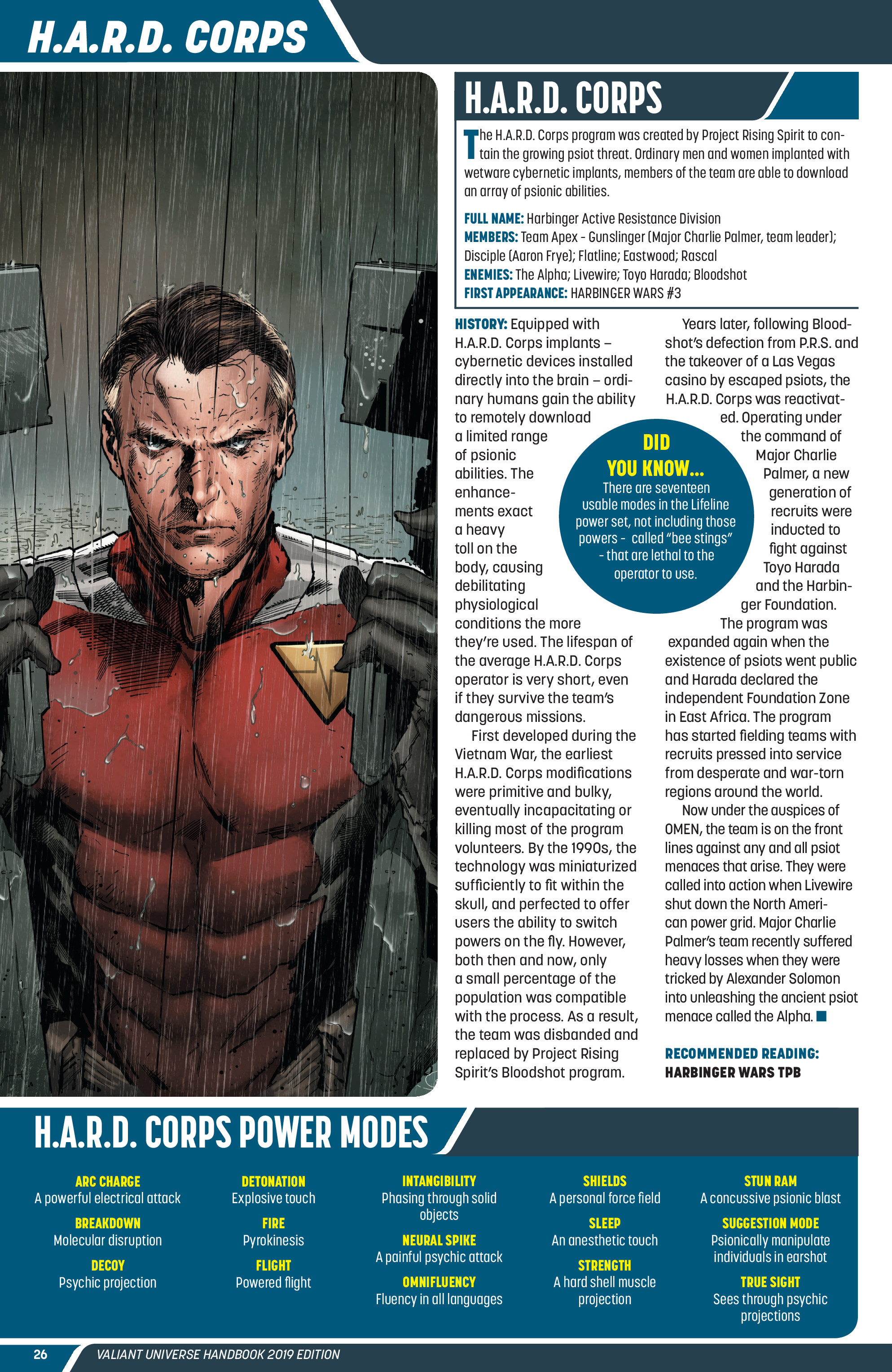 Valiant Universe Handbook 2019 Edition: Chapter 1 - Page 28