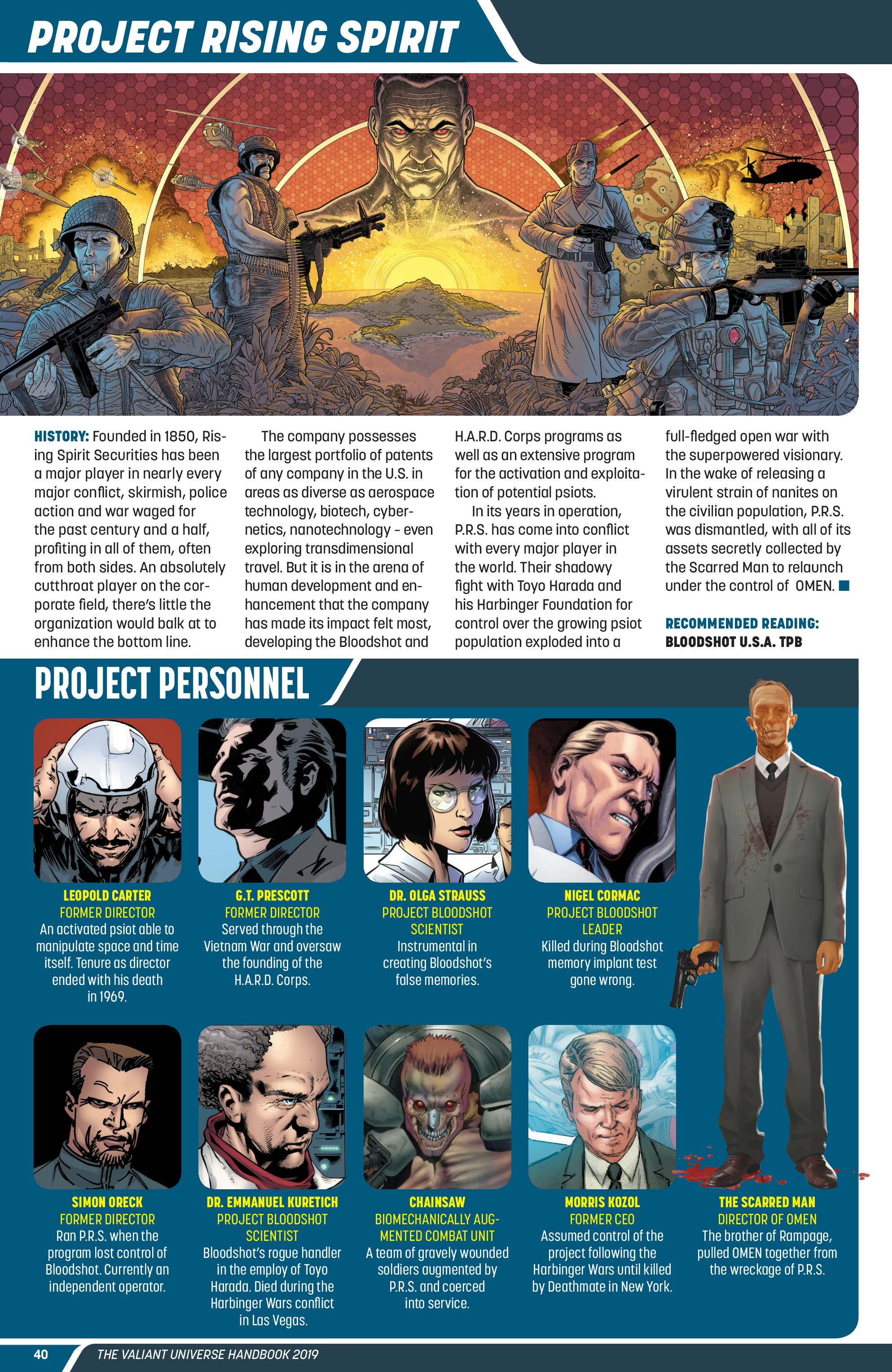 Valiant Universe Handbook 2019 Edition: Chapter 1 - Page 41