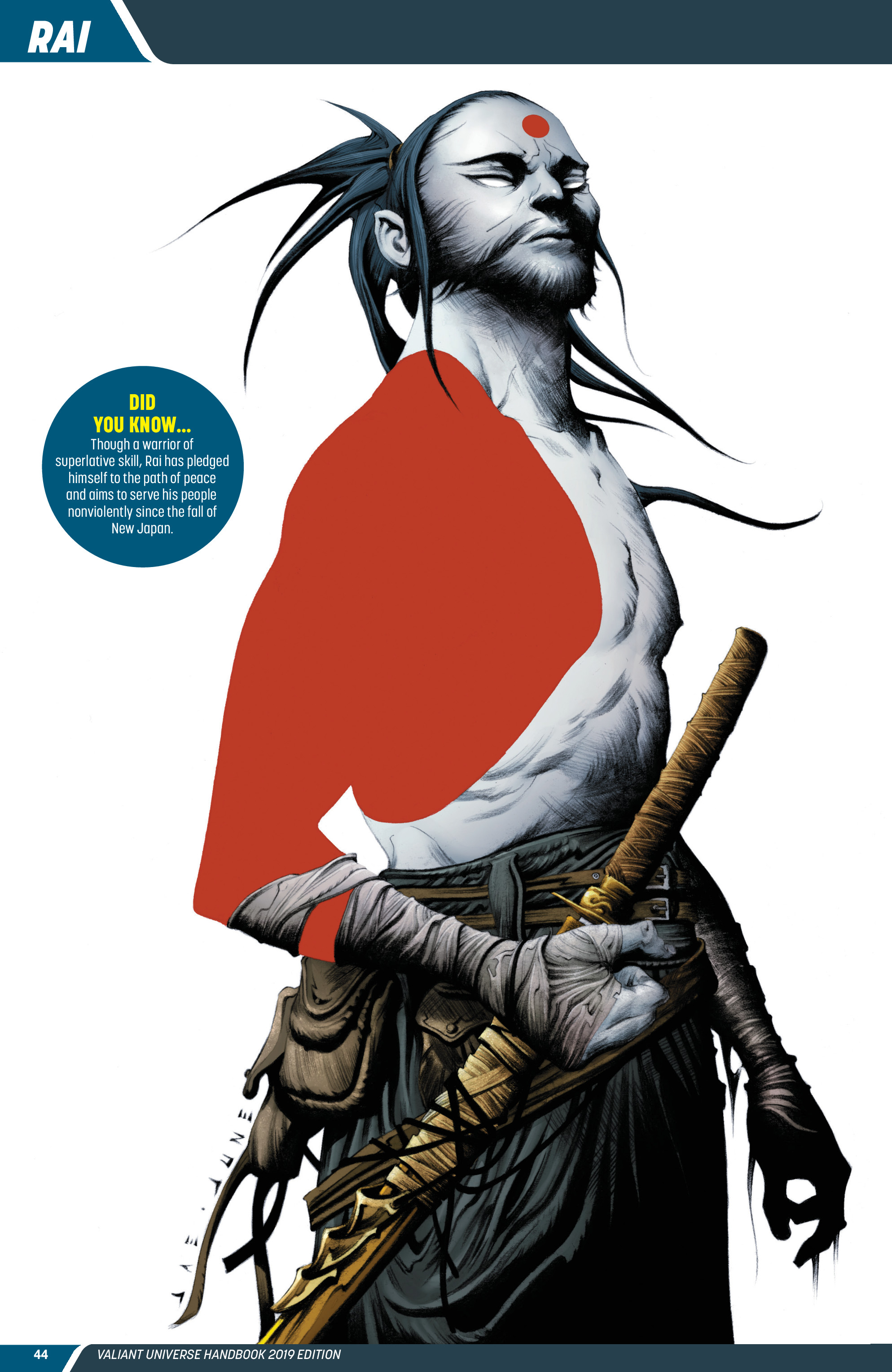Valiant Universe Handbook 2019 Edition: Chapter 1 - Page 45