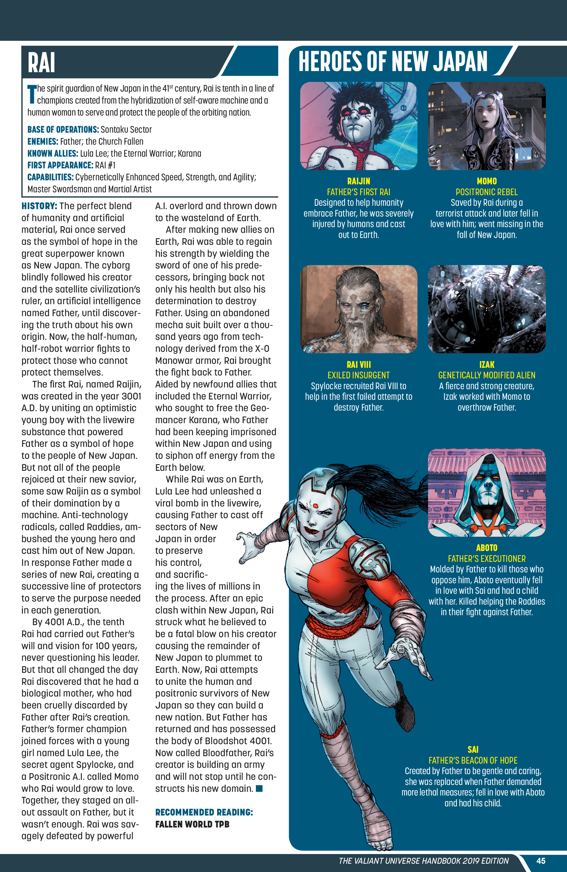 Valiant Universe Handbook 2019 Edition: Chapter 1 - Page 46