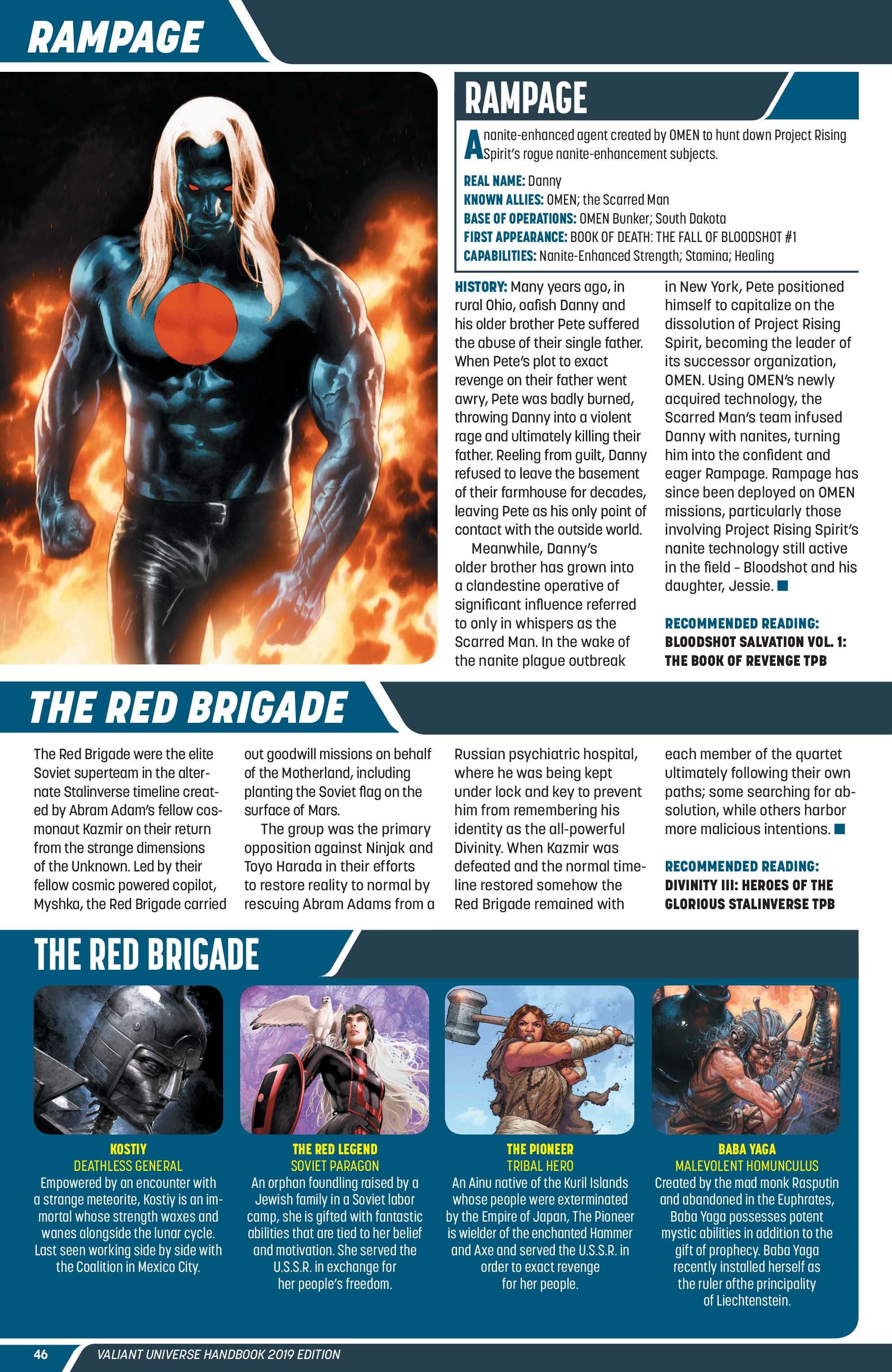 Valiant Universe Handbook 2019 Edition: Chapter 1 - Page 47