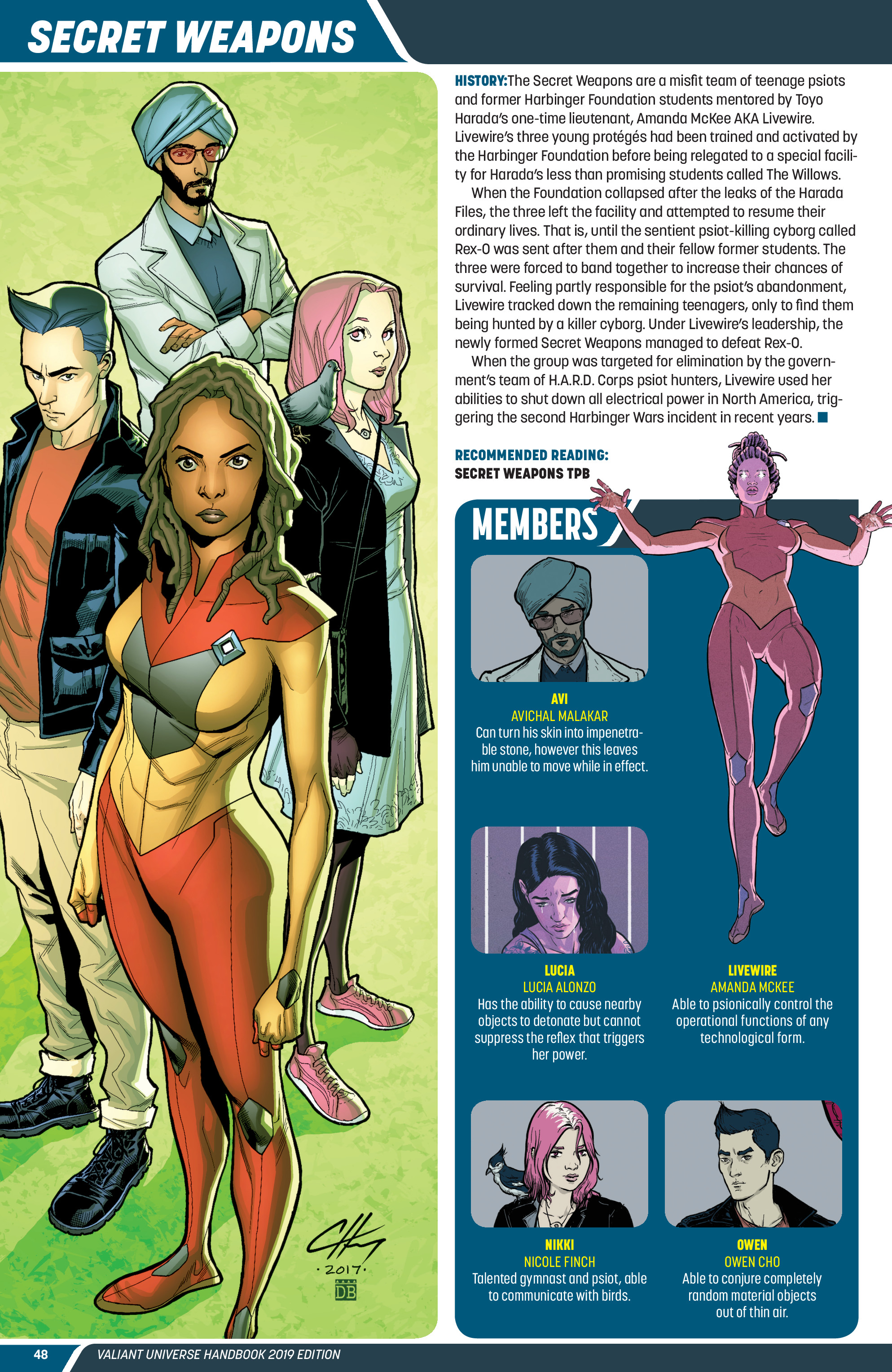 Valiant Universe Handbook 2019 Edition: Chapter 1 - Page 49