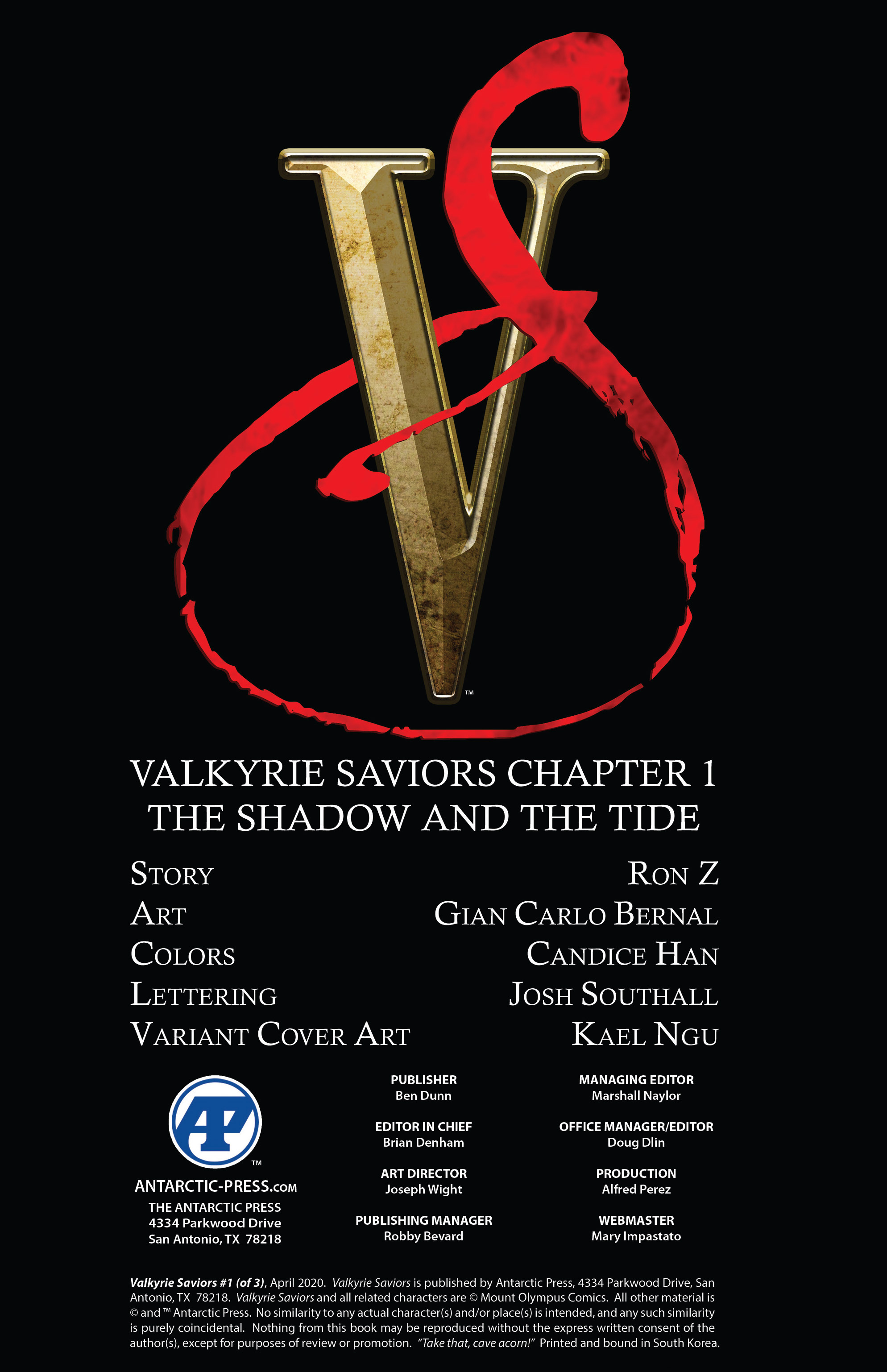 Valkyrie Saviors (2021-): Chapter 1 - Page 2
